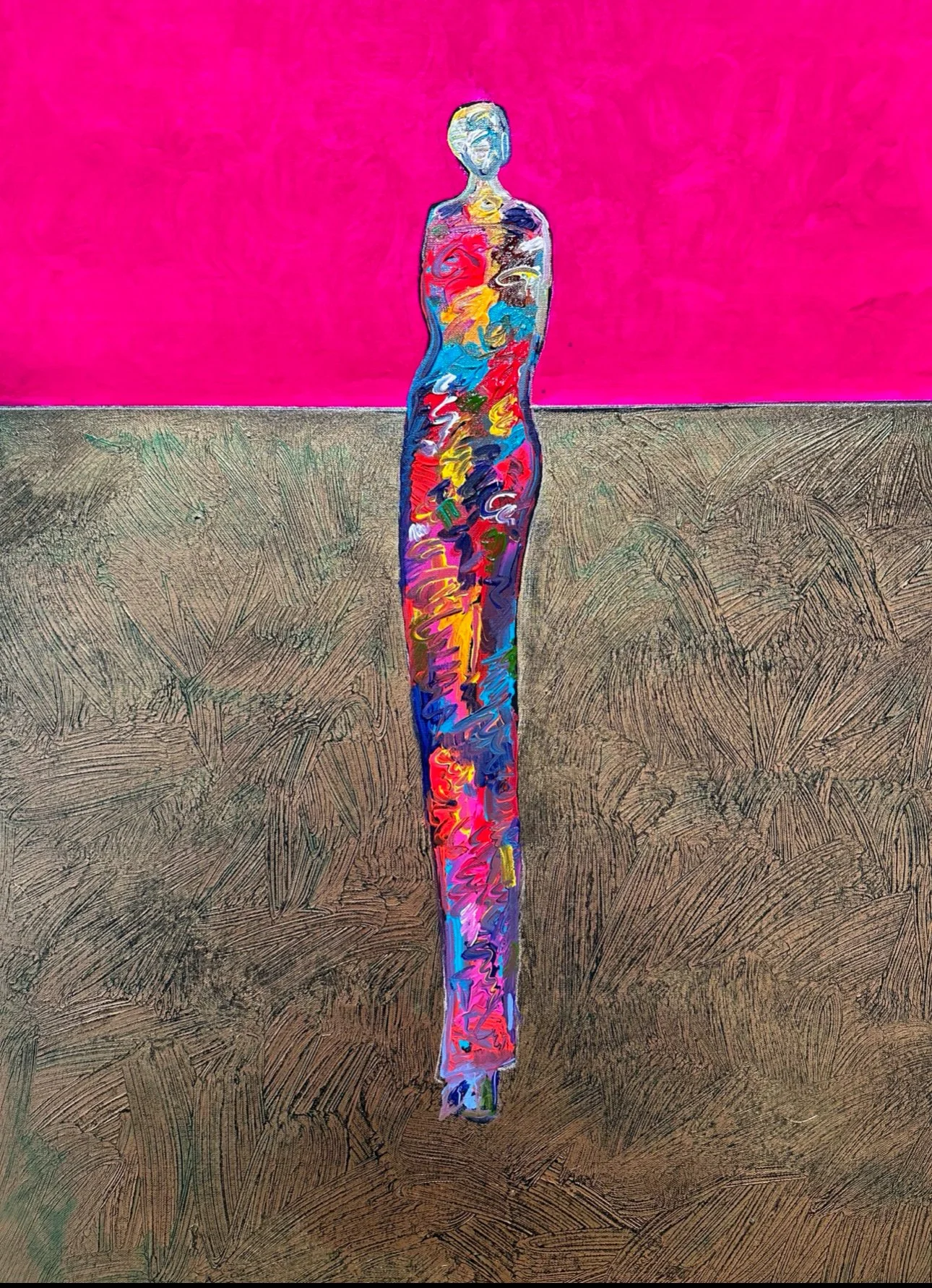 Sold 36"x48" Acrylic on canvas