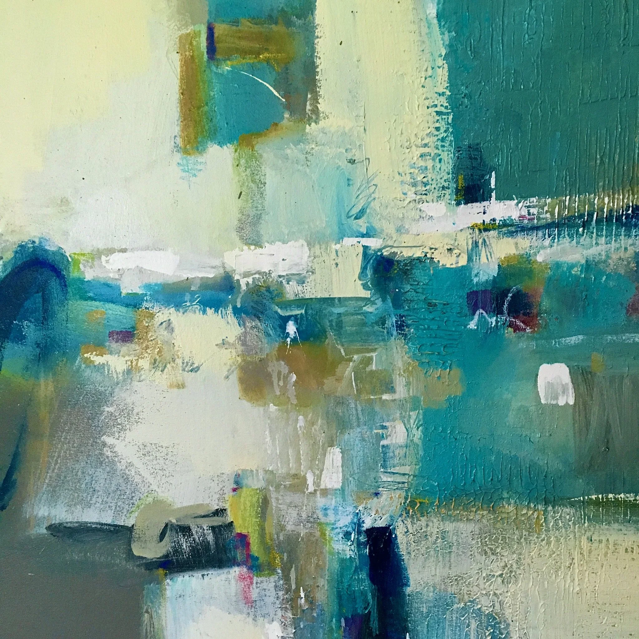 sold 36"x36" acrylic painting 