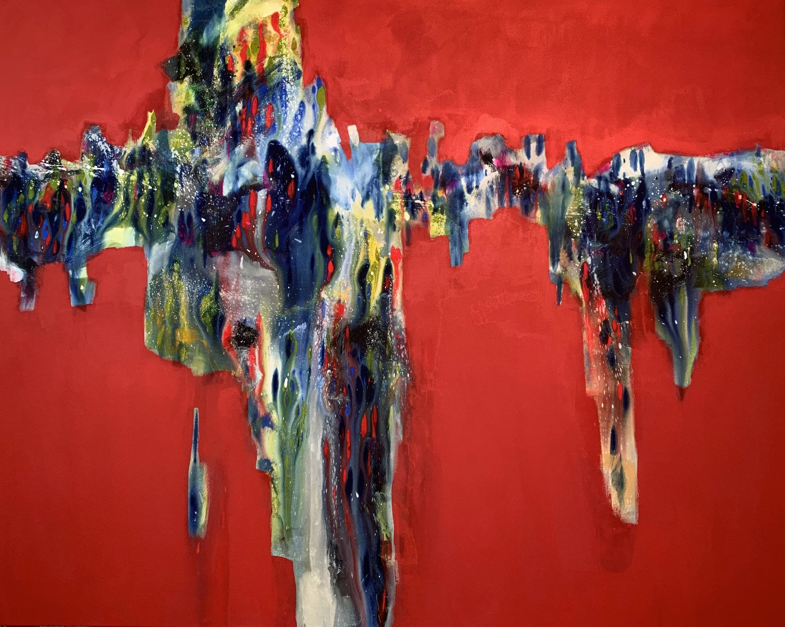 sold 60"x80" Acrylic on canvas