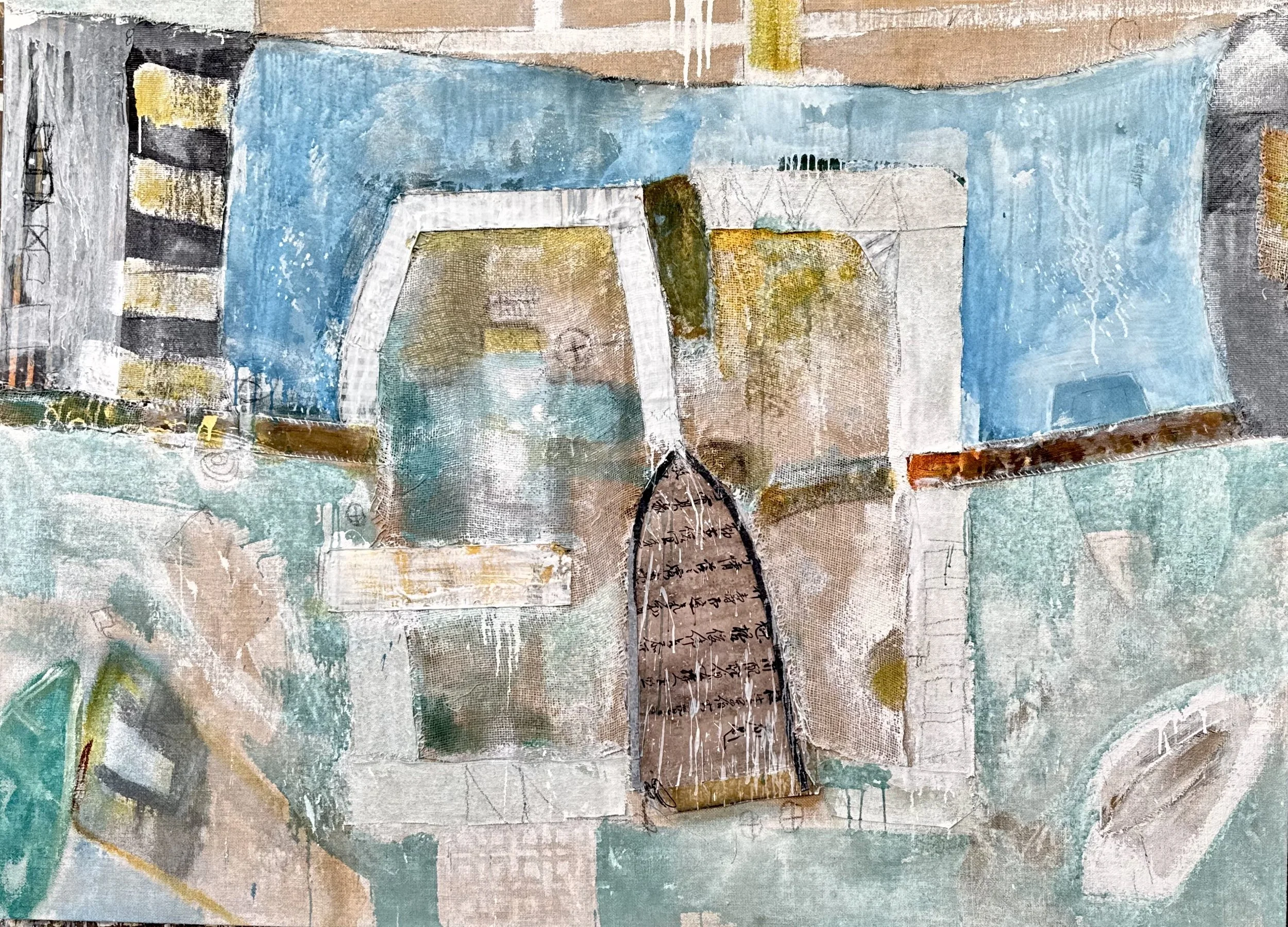 Forgotten Quay
 60"x80" Acrylic on Canvas
$15,000