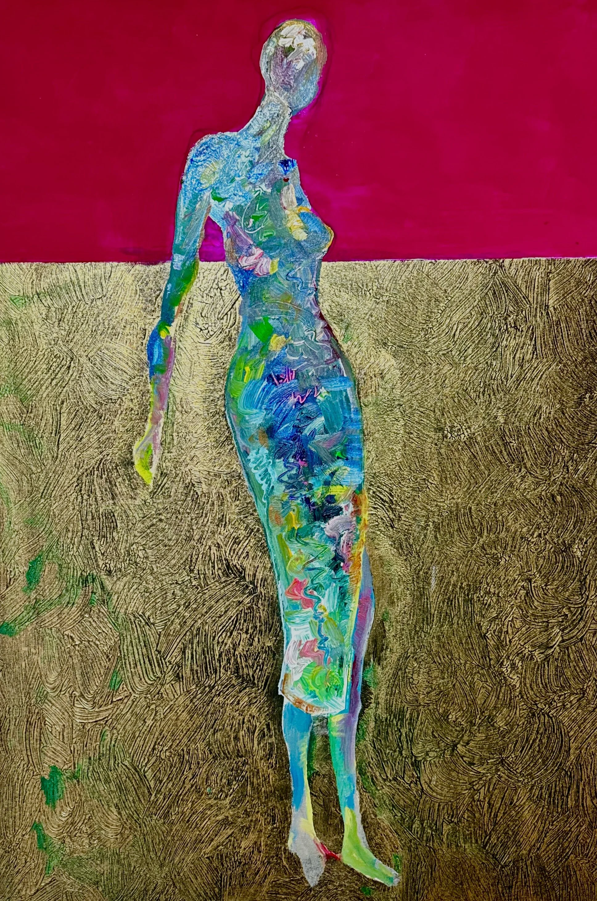 Fuscia Totem
30 x 42
Acrylic on Canvas
$5,500