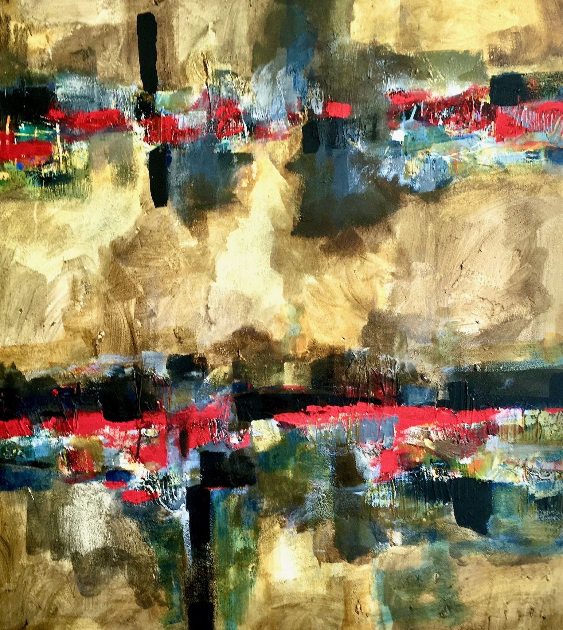 sold 48x48" Acrylic on canvas