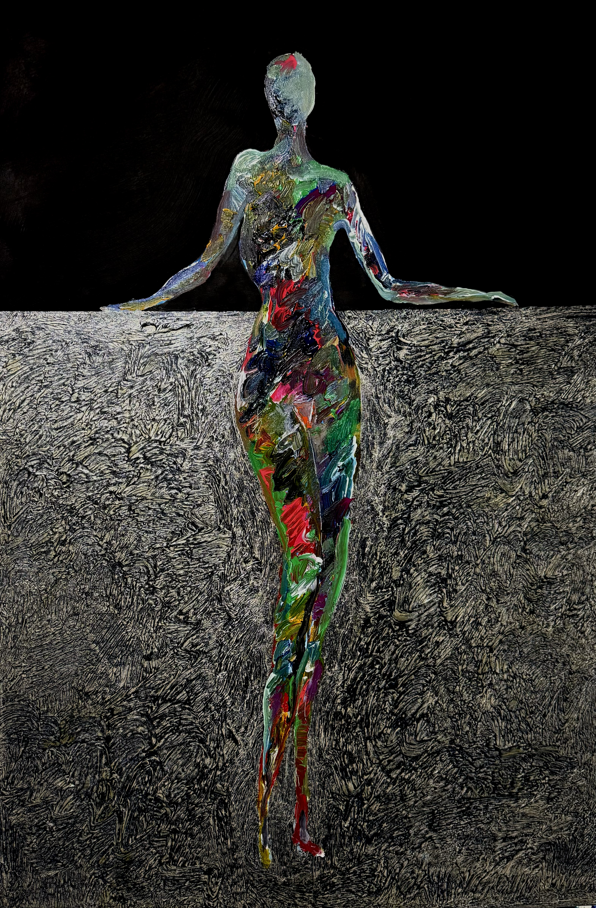 Noir Totem
24 x 36
Acrylic on Canvas
$6,500