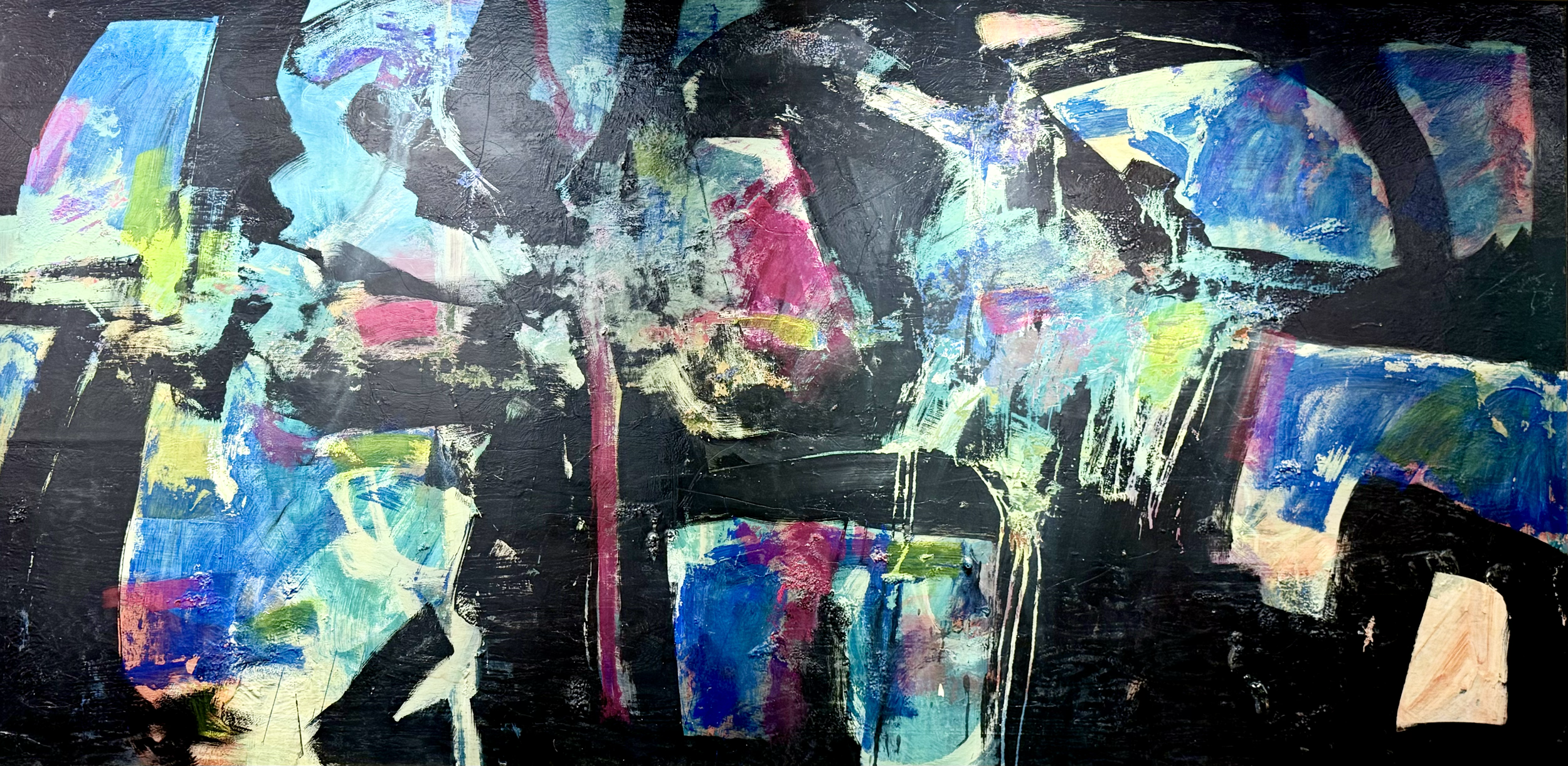 Untitled 
48 x 96
Mixed Media on Wood
$18,000