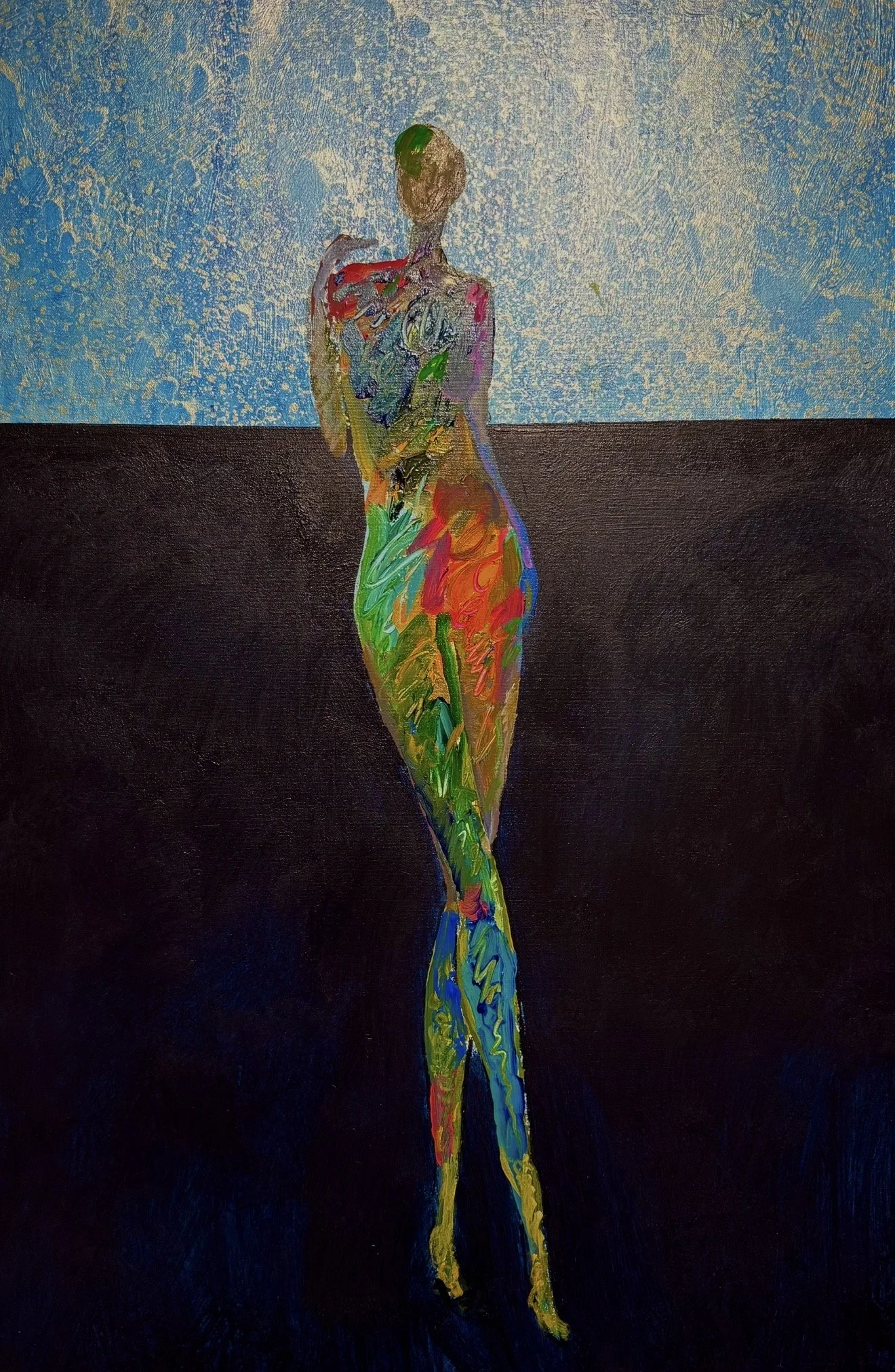 Aquamarine Totem
24 x 36
Acrylic on Canvas
$6,500