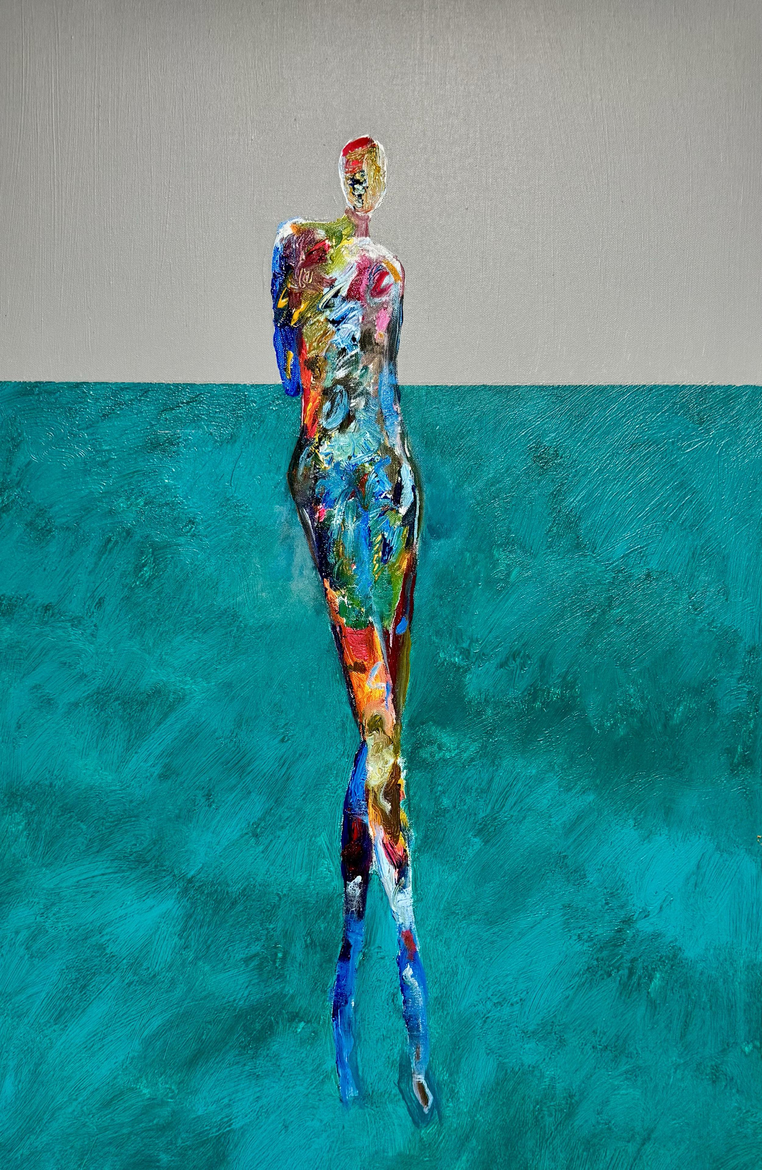 Serene Aqua Totem
24 x 36
$5,500