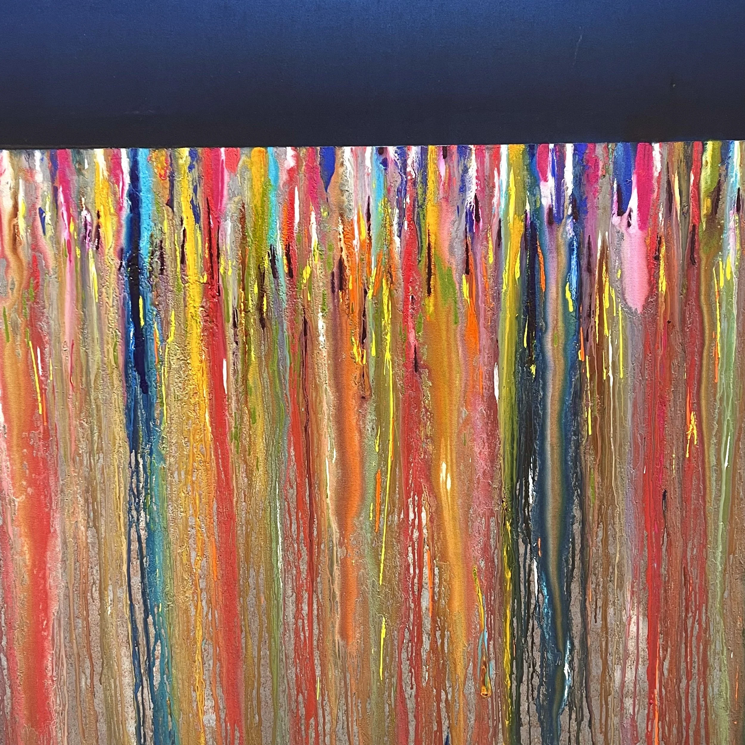 Sold 60"x80" Acrylic Canvas