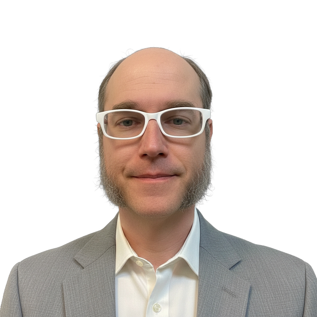 Portrait of David Komito, CTO of Helixco, a commercial and large loss project management software company specializing in time and materials governance and operational oversight for restoration and managed repair programs.