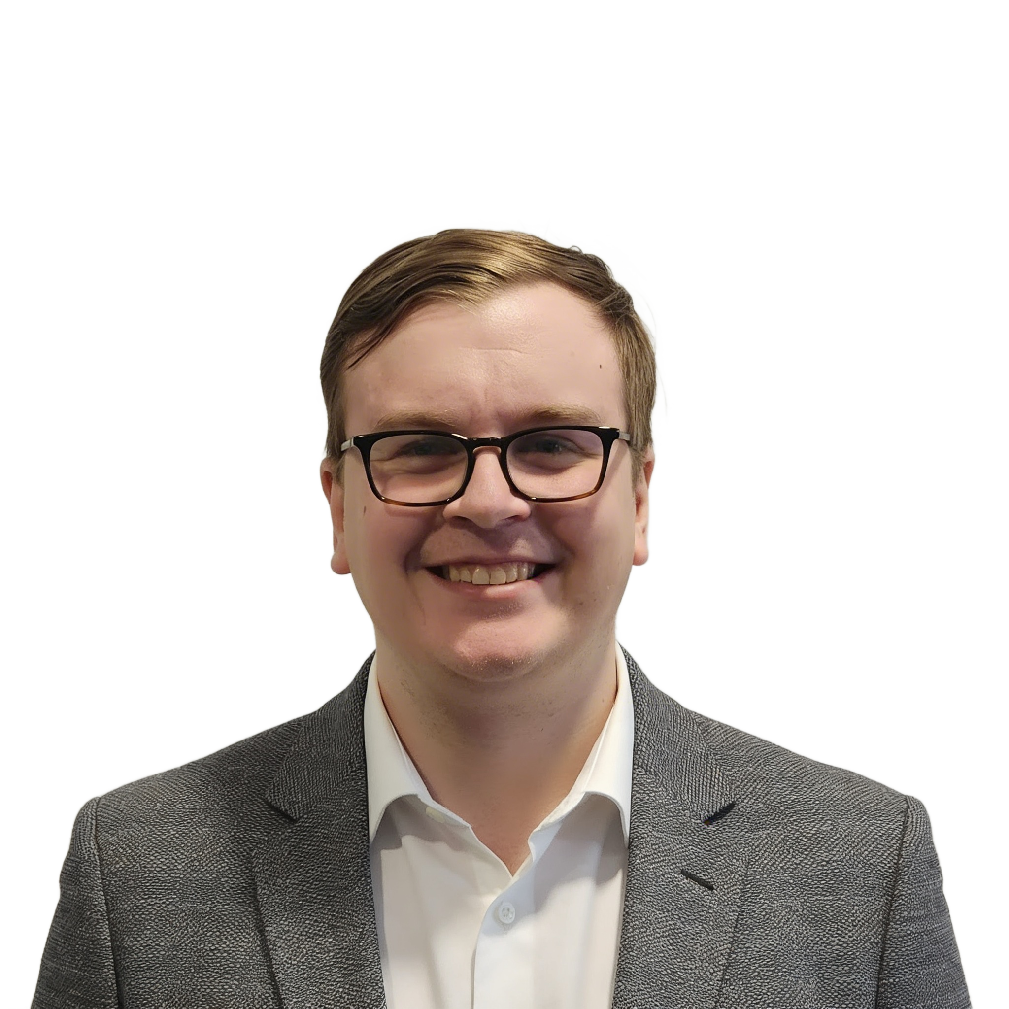 Portrait of Tom Kirby, Developer of Helixco, a commercial and large loss project management software company specializing in time and materials governance and operational oversight for restoration and managed repair programs.