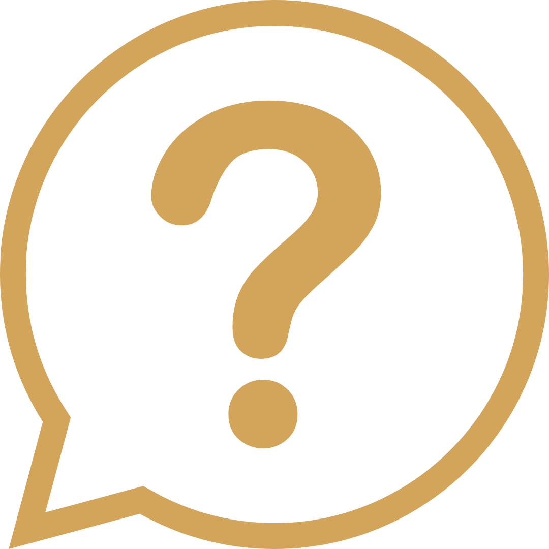 Icono de signo de interrogación dentro de un globo de diálogo
