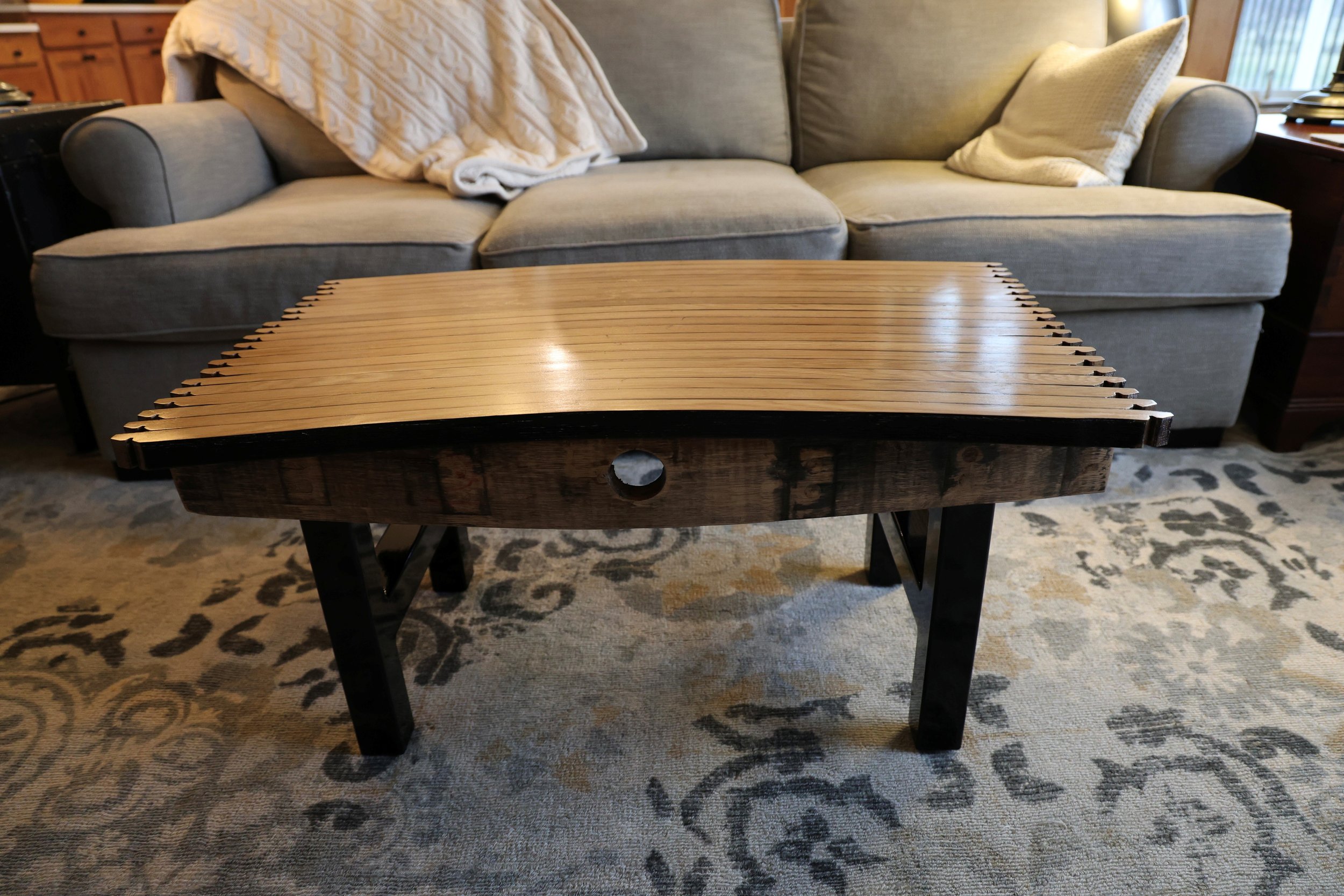 bourbon coffee table