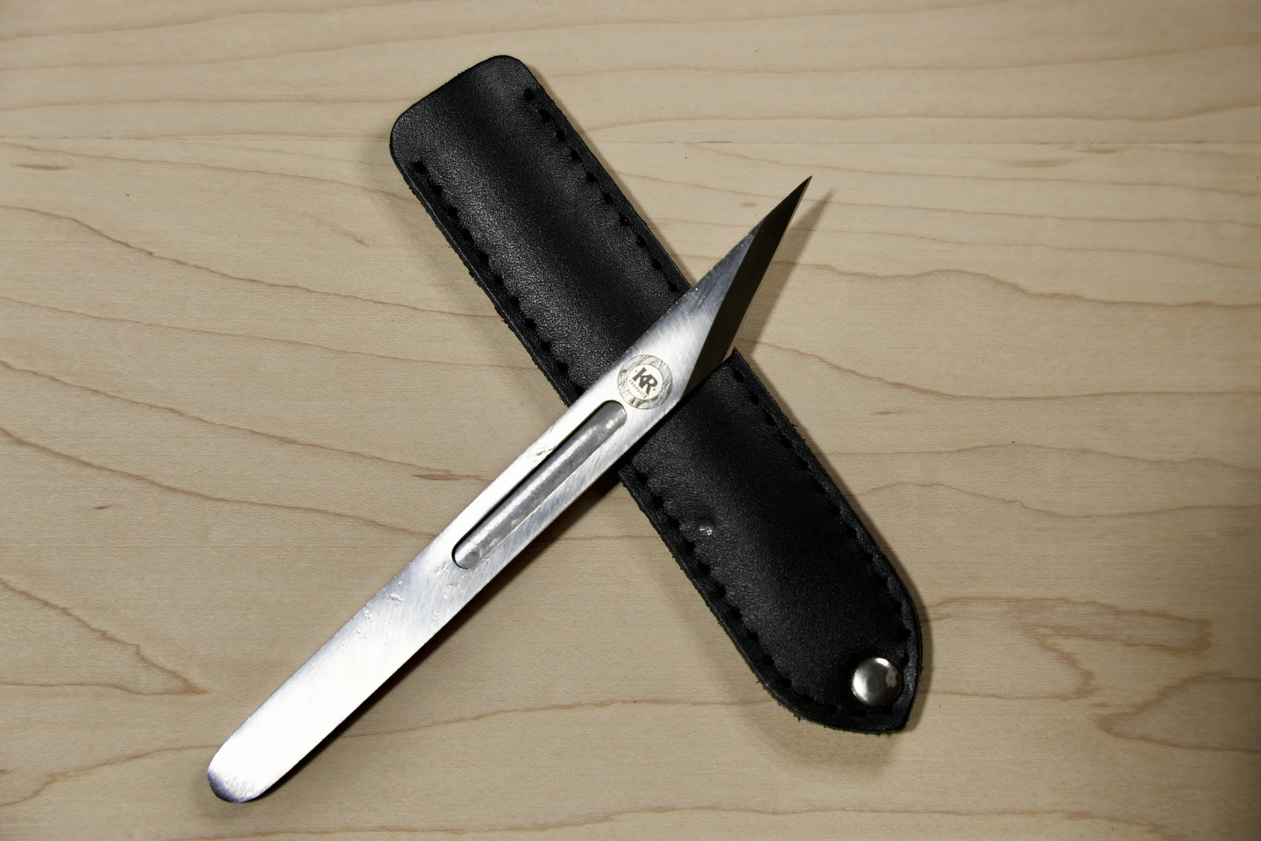 d2 steel kiridashi style marking knife