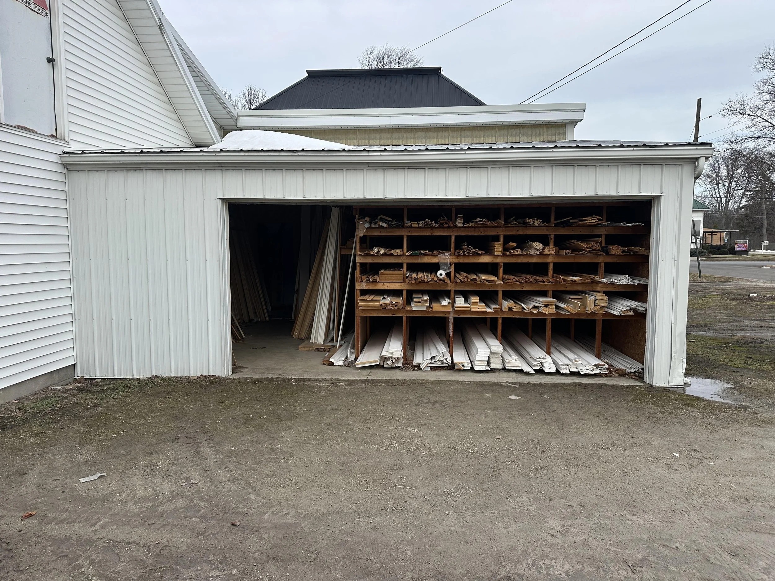 Outside Schade builder supply Molding Barn