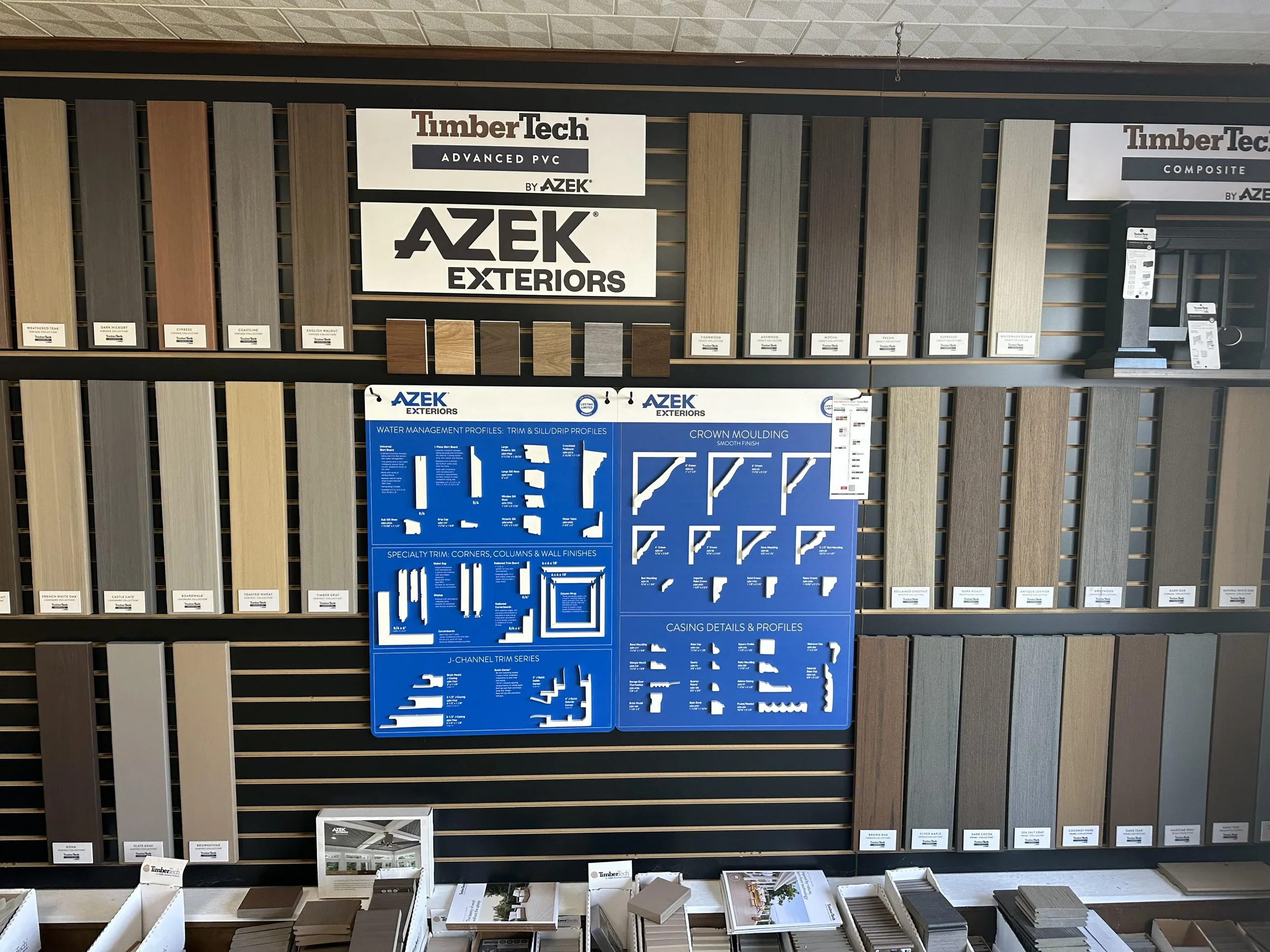 Timbertech Deck boards located at Schade Builder's Supply in helena ohio