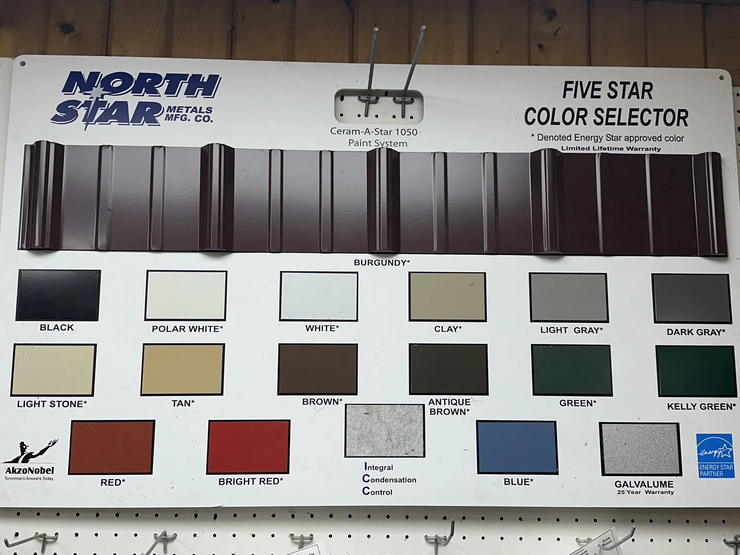 North star metal located at Schade Builder's Supply
