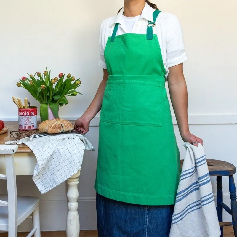 Rex - Two Tone Utility Apron - Green