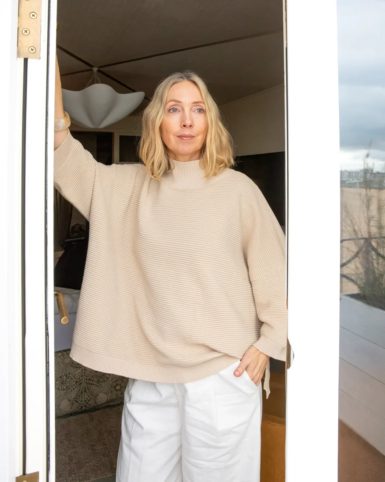 Chalk Vicki Jumper Sand 1.webp