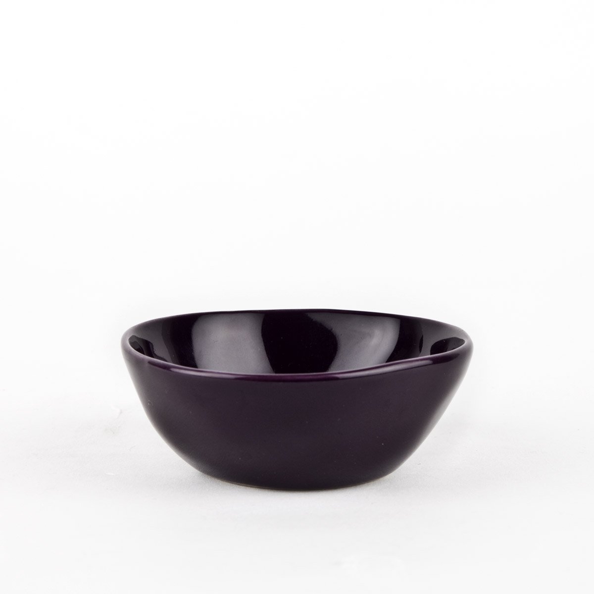 Quails Egg Small Dipping Bowl - Aubergine