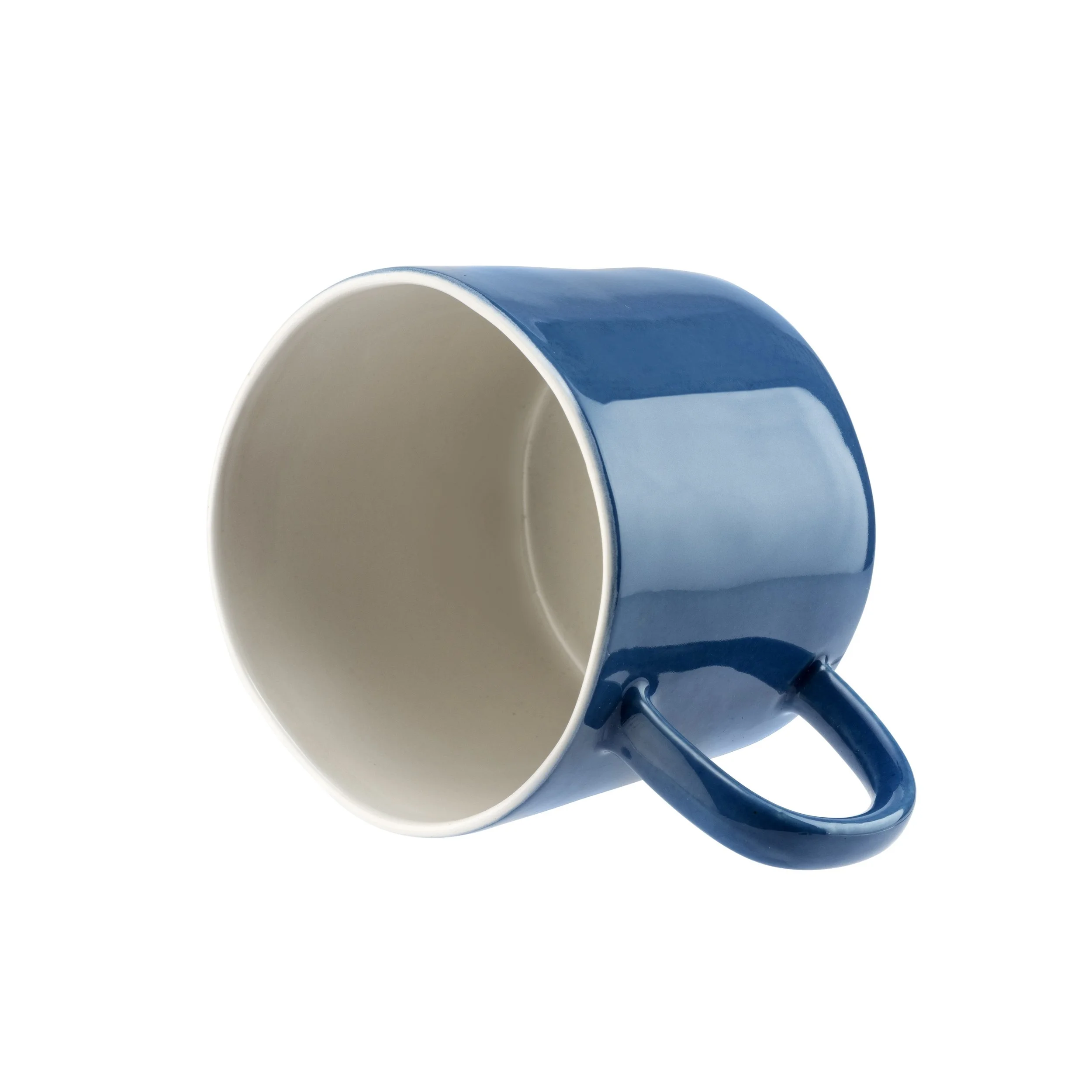 Quails Egg Mug - Mid Blue
