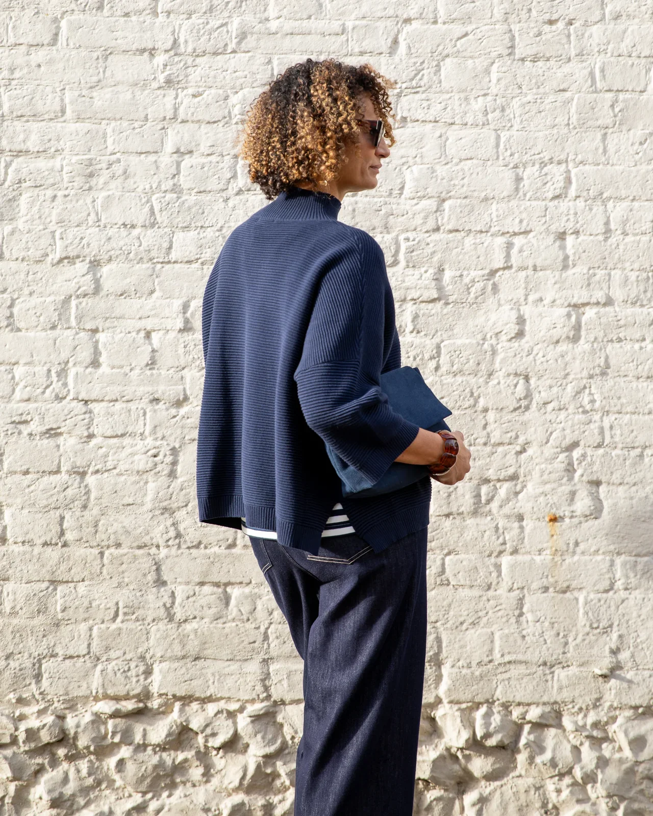 Chalk Vicki Jumper Navy.webp
