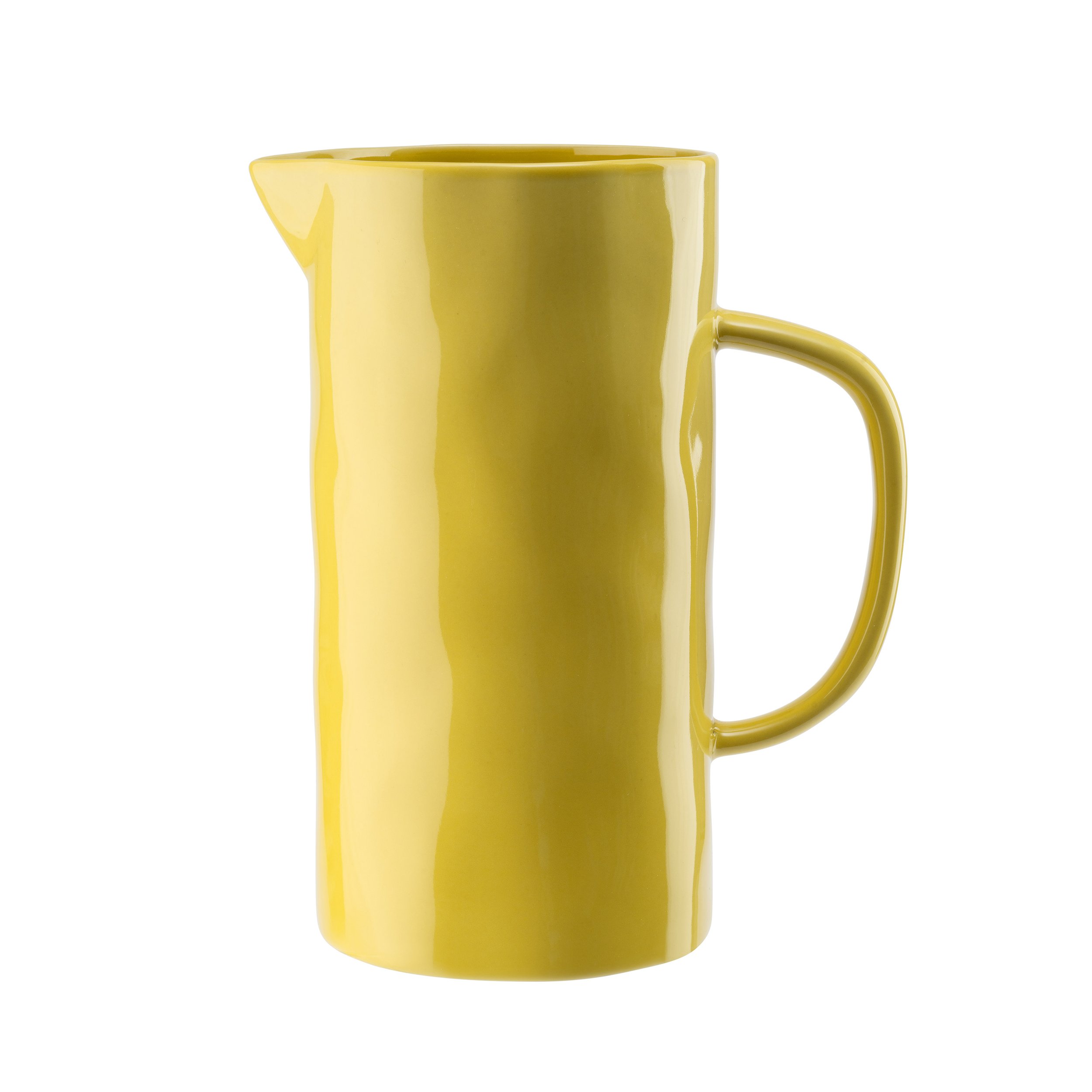 Quail Large Jug - Yellow