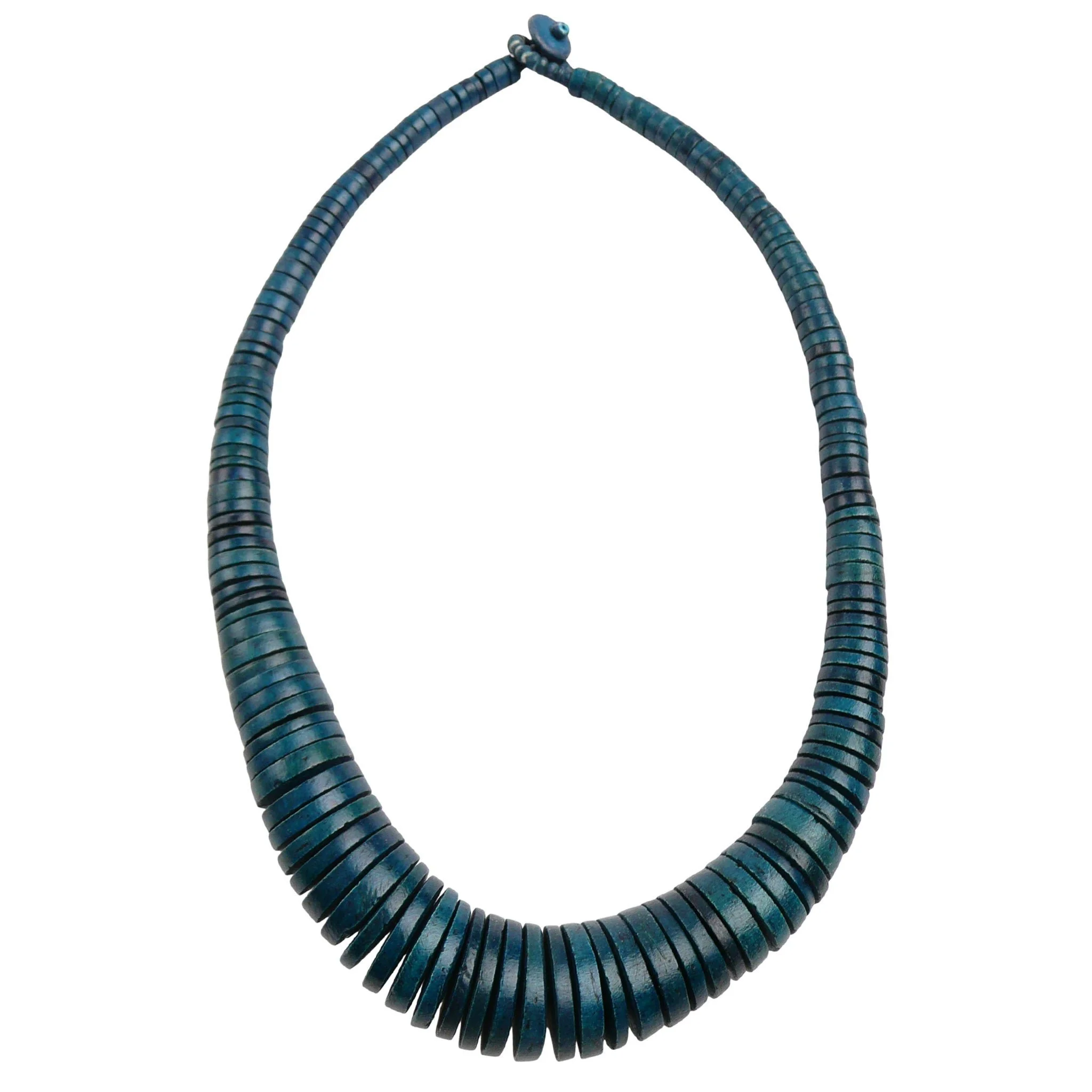 Denim. Coco Shell 'Short' Necklace