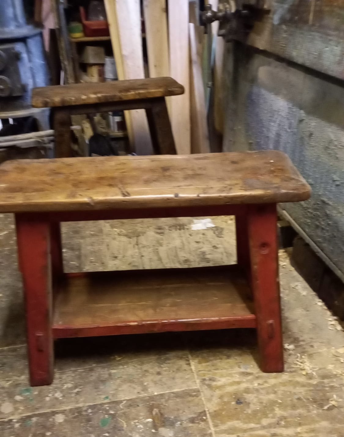 Red stool - Due into stock 22 May