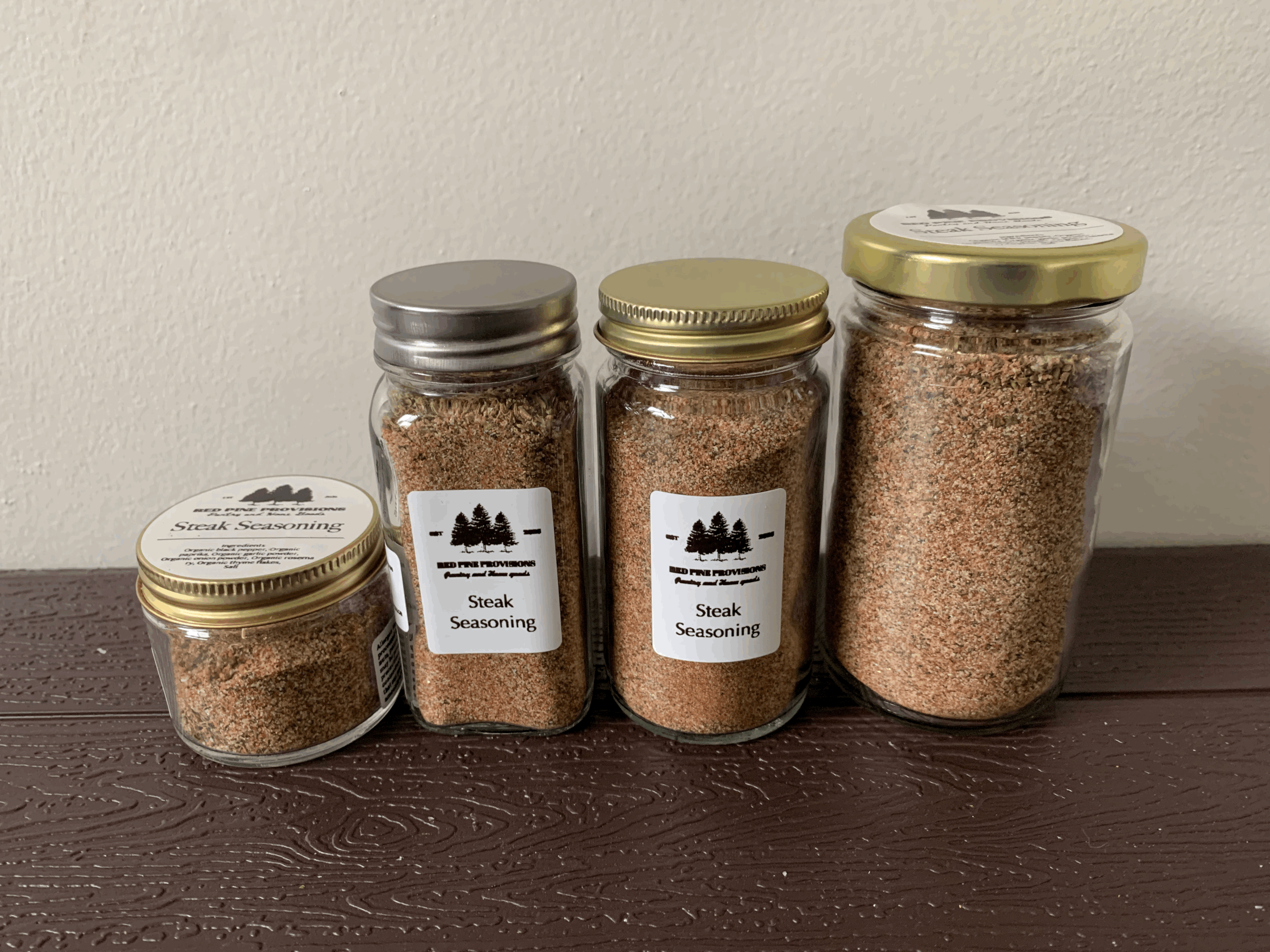Prepackaged Steak Seasoning
