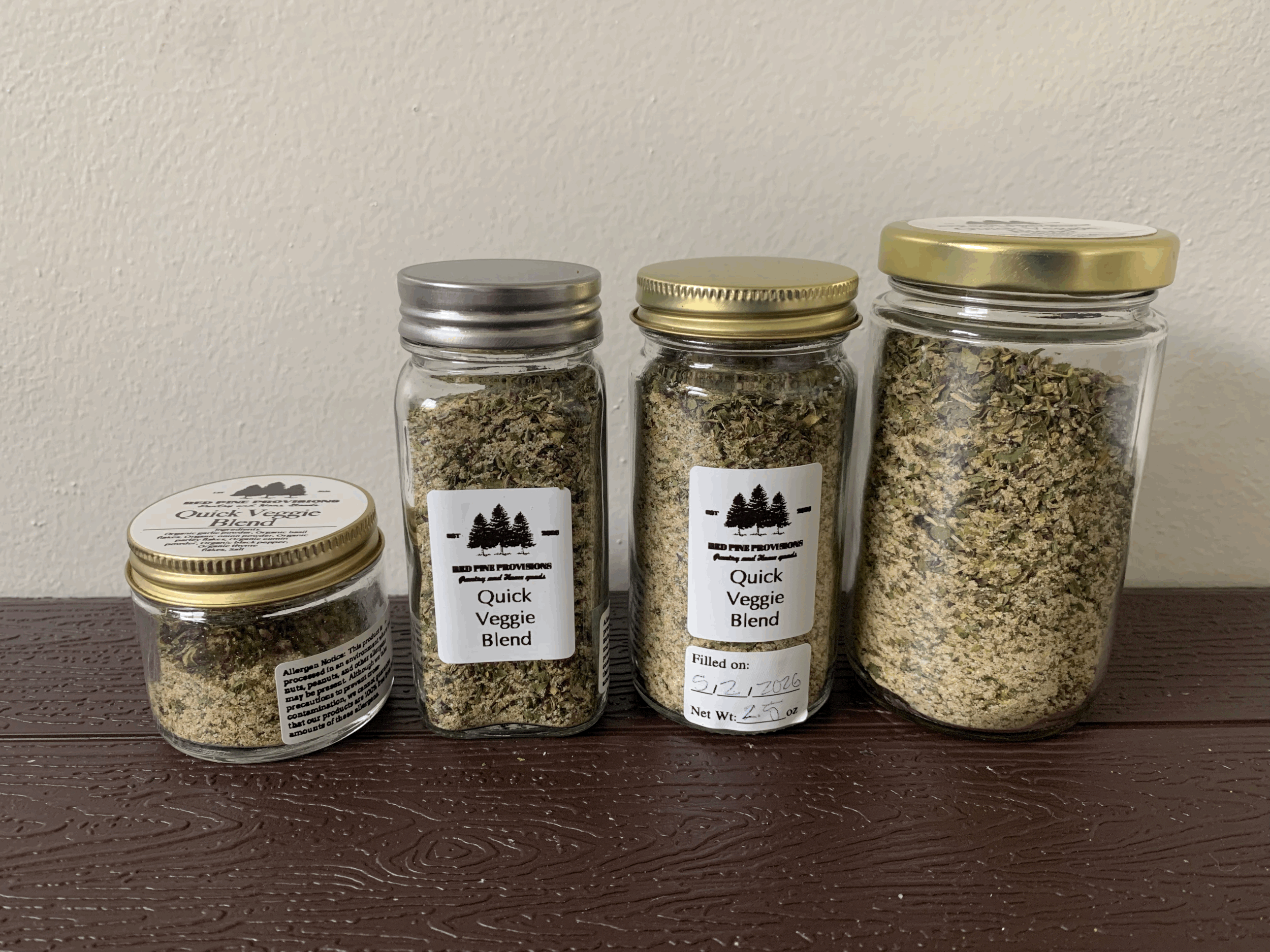 Prepackaged Quick Veggie