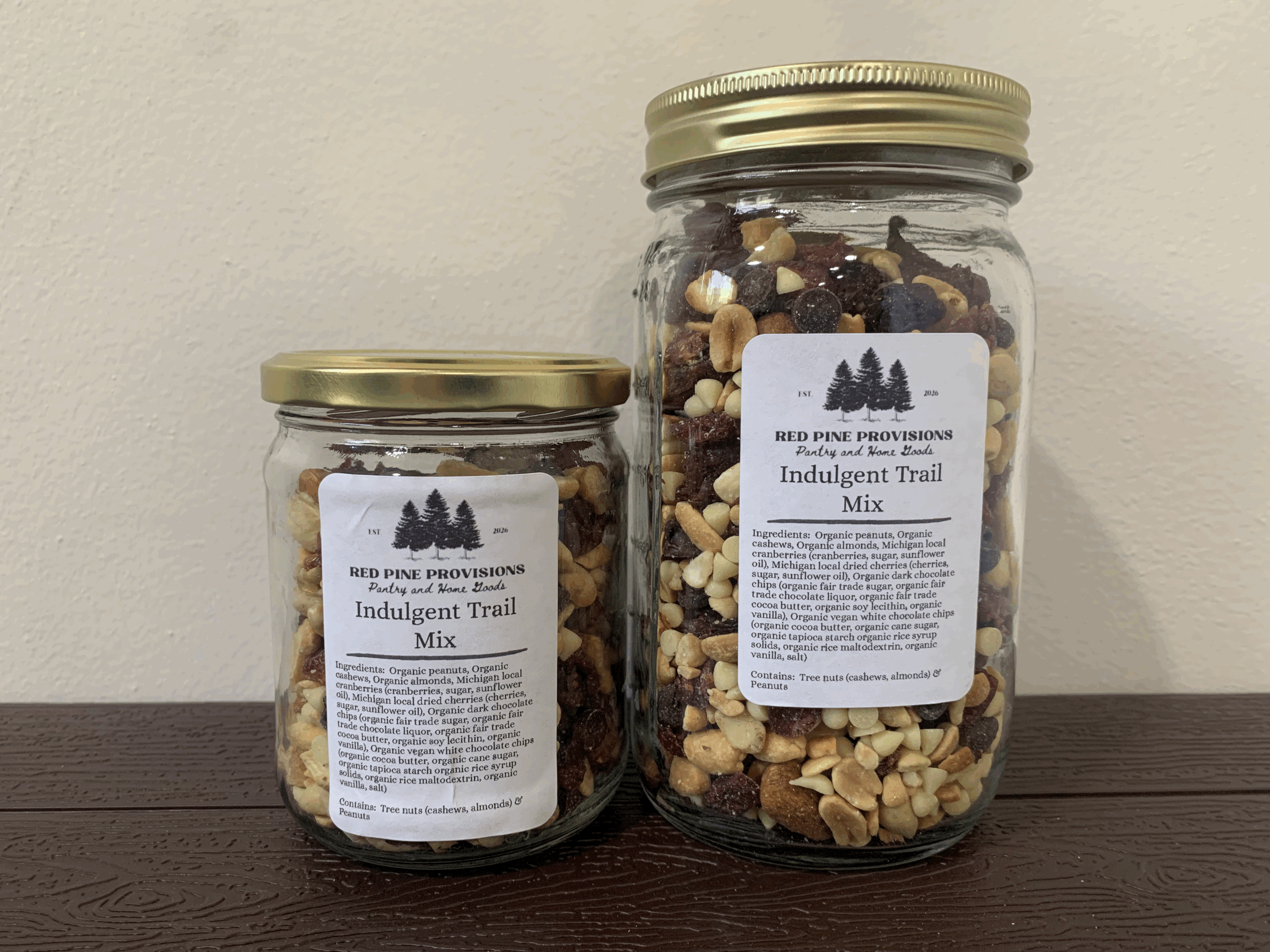 Prepackaged Indulgent Trail Mix
