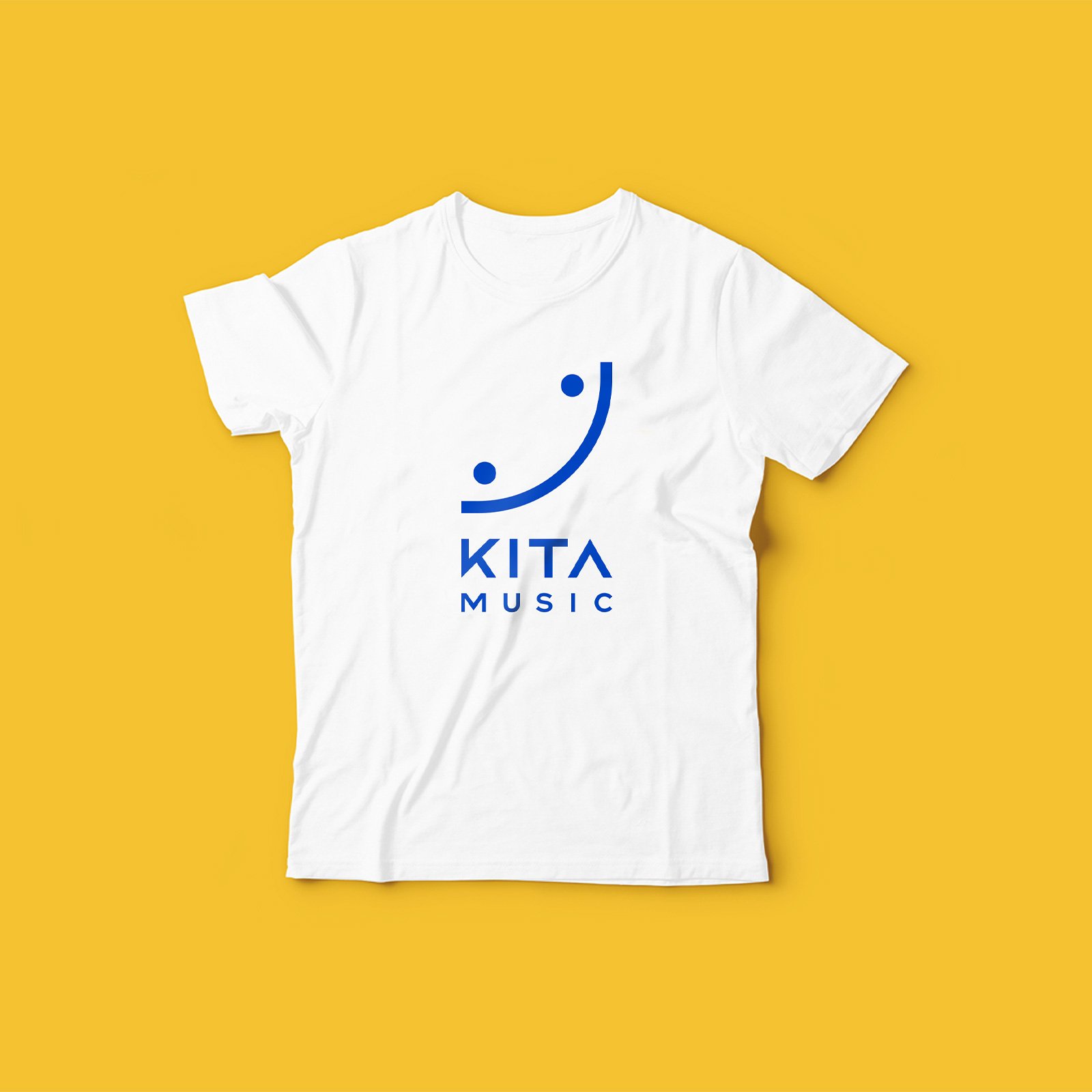 Guitar learning app concept logo and t-shirt design by Hiarki