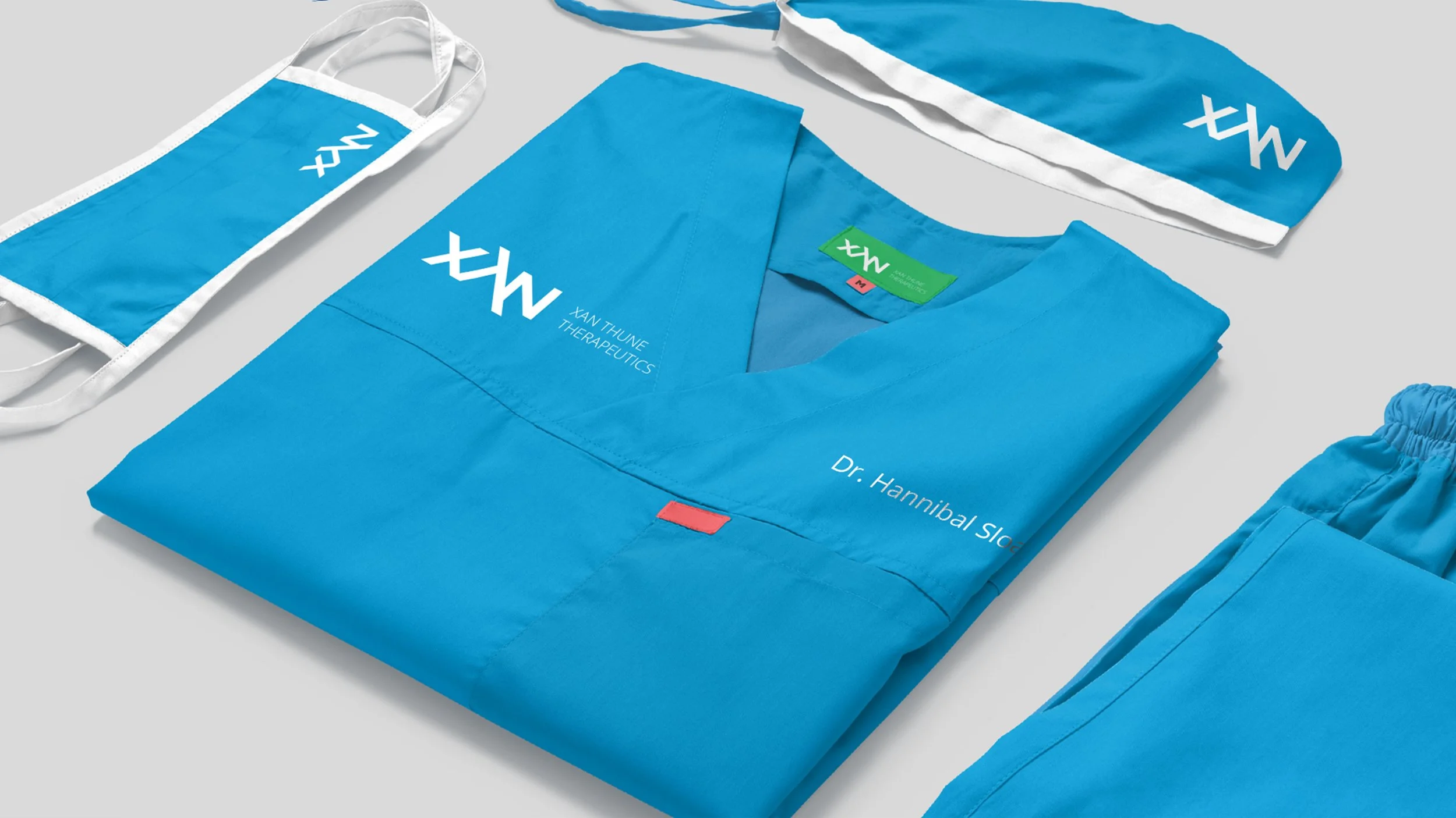 XAN Thune Therapeutics logo and brand design by Hiarki