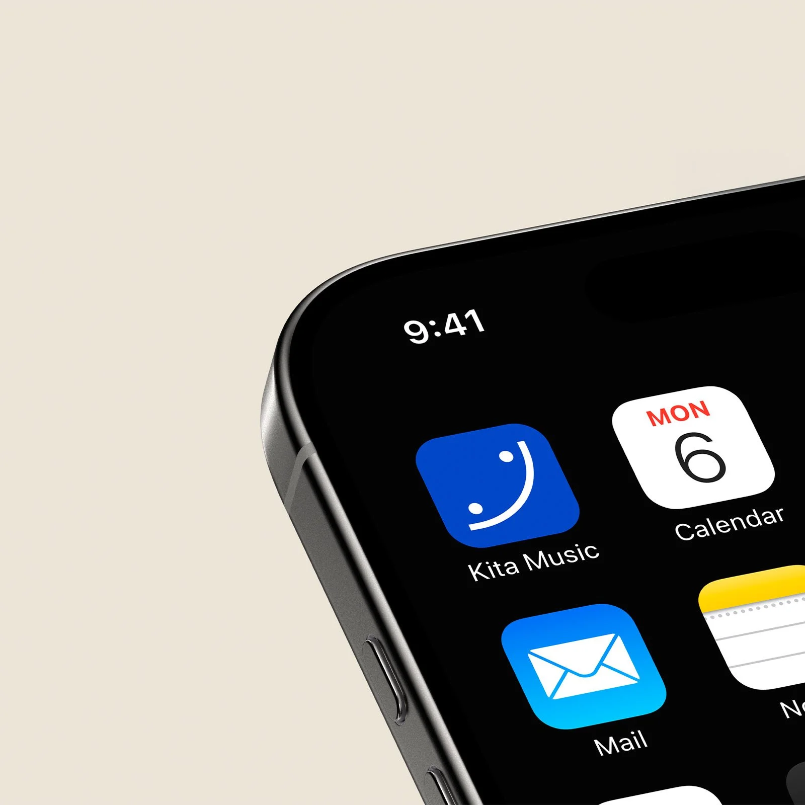 Guitar learning app logomark design by Hiarki