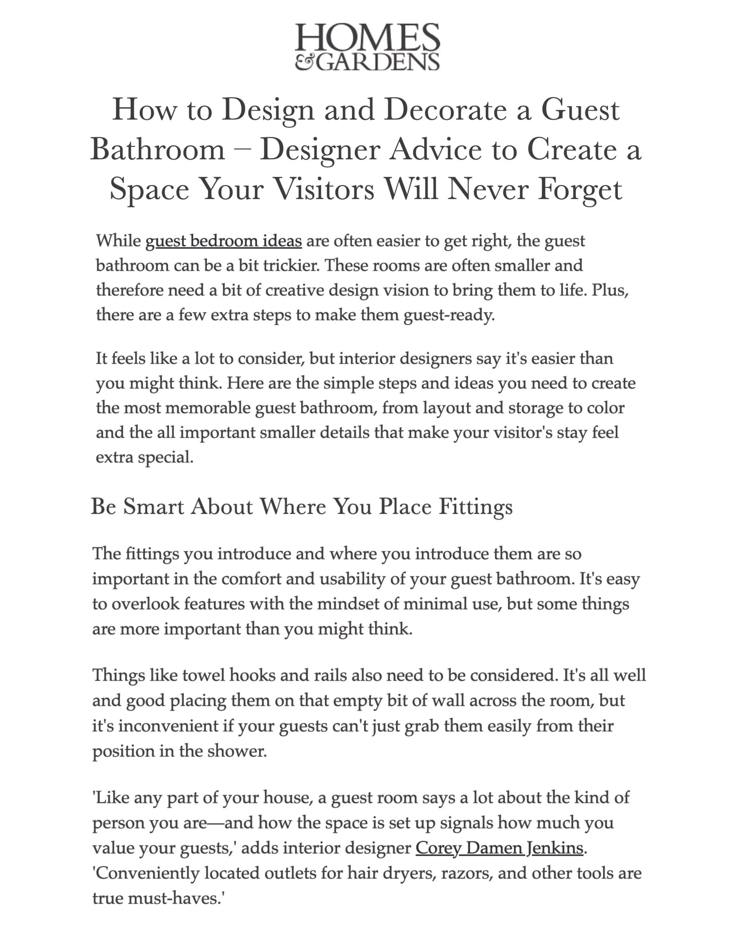 Homes &amp; Gardens