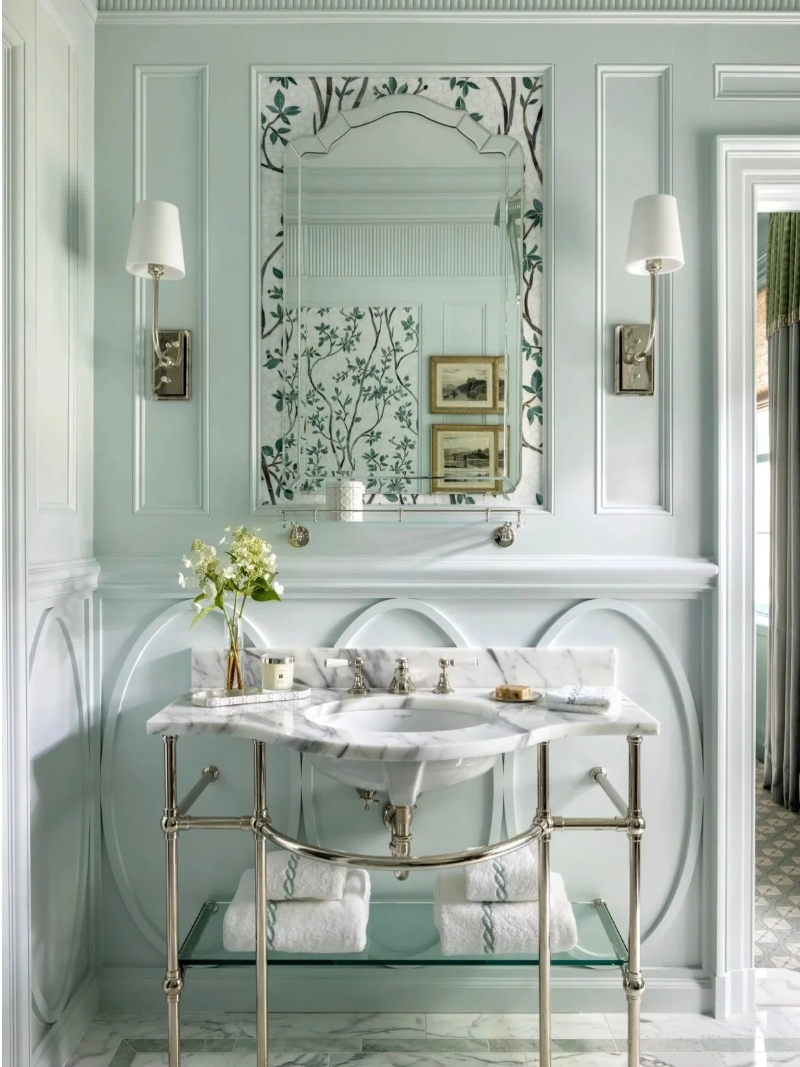 Whenever I&rsquo;m designing a guest bathroom, I&rsquo;m thinking about ways to set the best impression on behalf of the homeowner&mdash;my client. What can I come up with that will take their guests&rsquo; breath away? These homeowners are particula