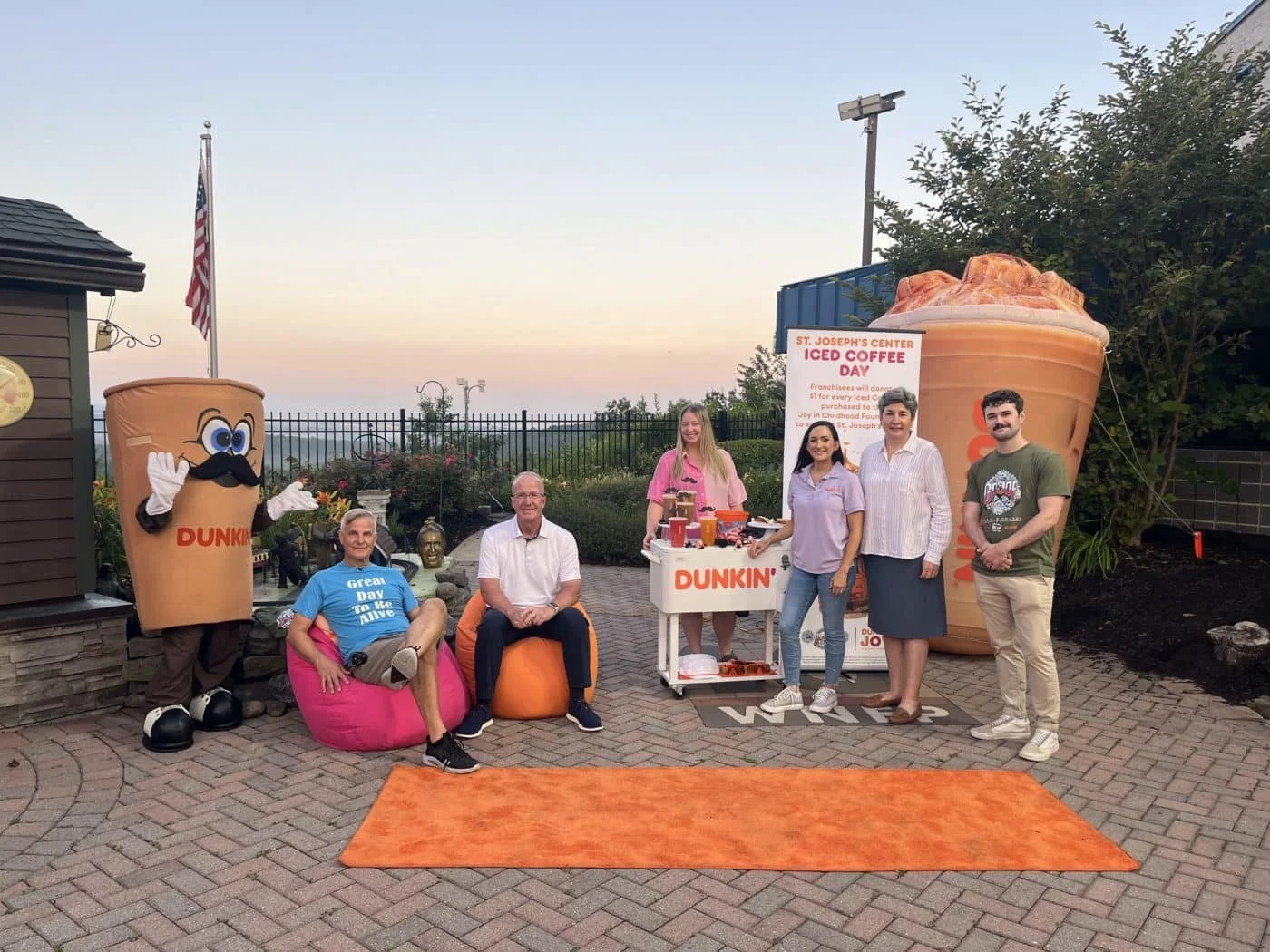 Northeastern Pennsylvania Dunkin’ Iced Coffee Day Raises $27,000 for St. Joseph’s Center