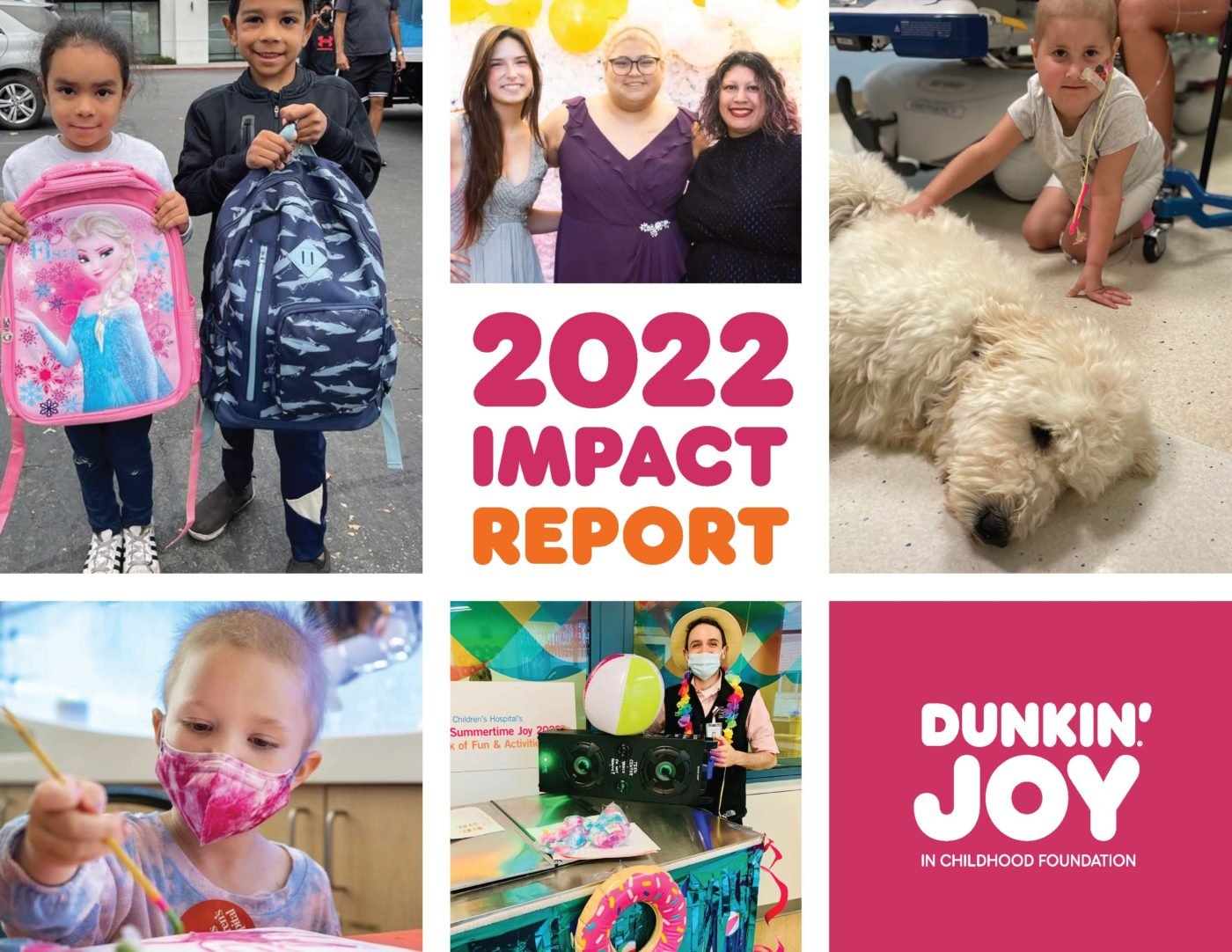 2022 Dunkin’ Joy in Childhood Foundation Impact Report: 2.6M Kids Reached, $11.7M Raised