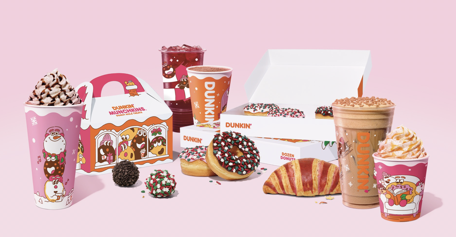 Dunkin’ Holiday Menu 2025 Supports Give Joy for Kids in Need