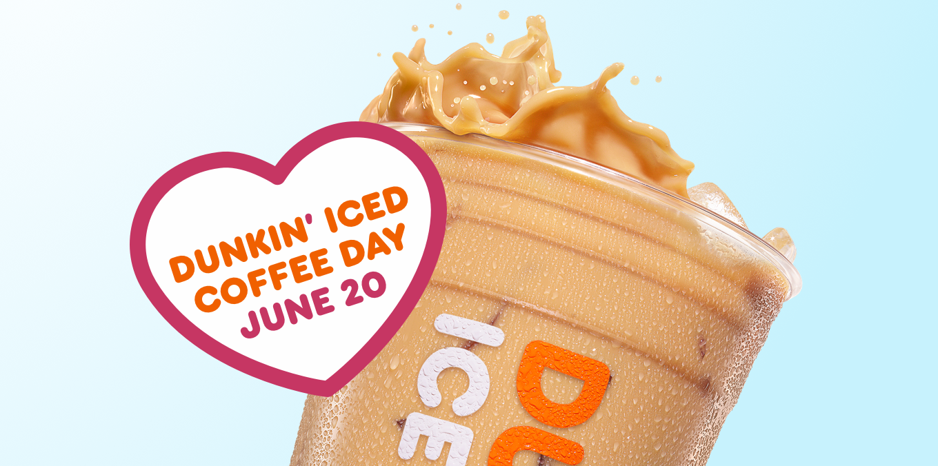 Dunkin’ Iced Coffee Day Returns June 20, 2024 to Support Joy in Childhood Foundation