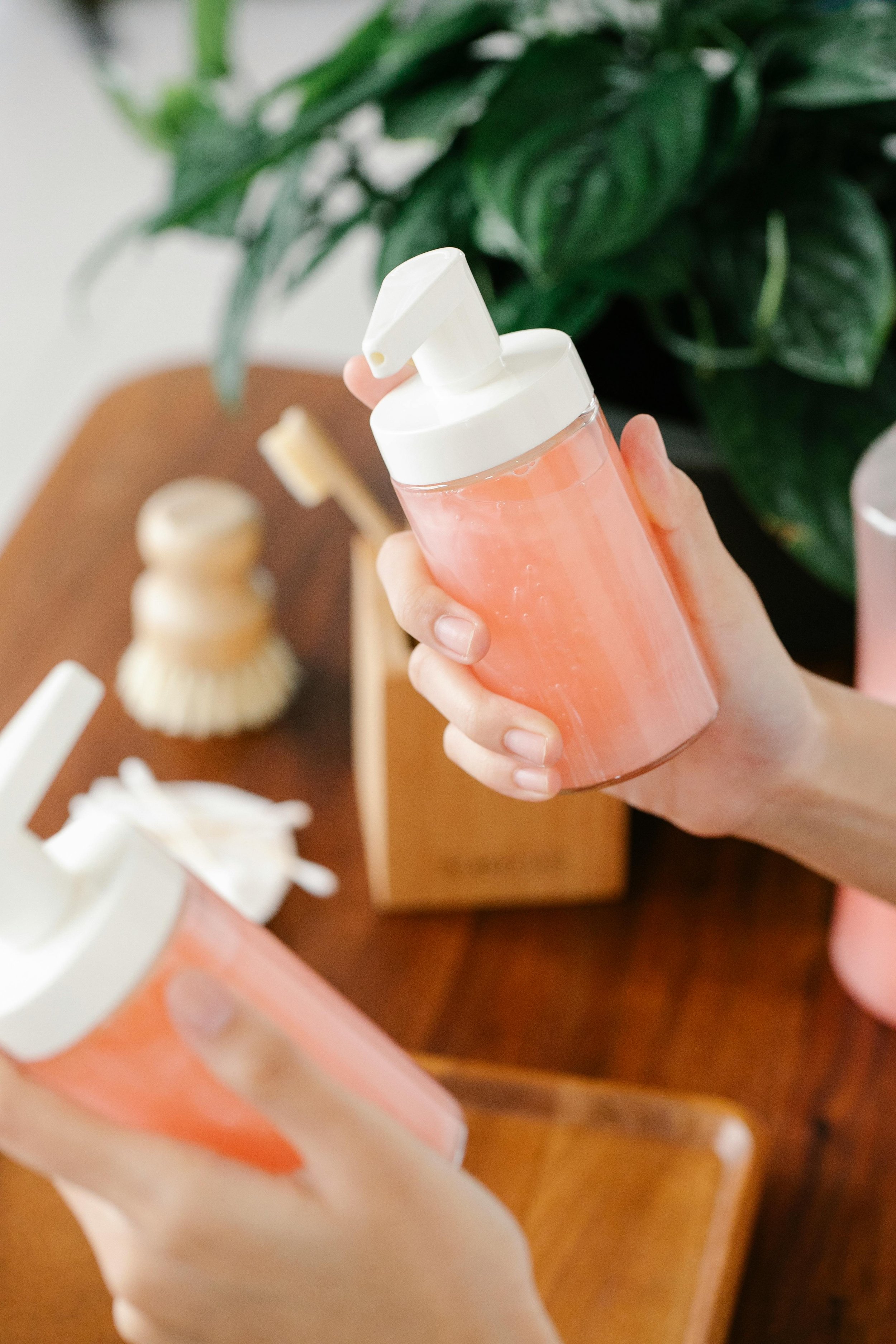 Liquid Shampoos and Conditioners