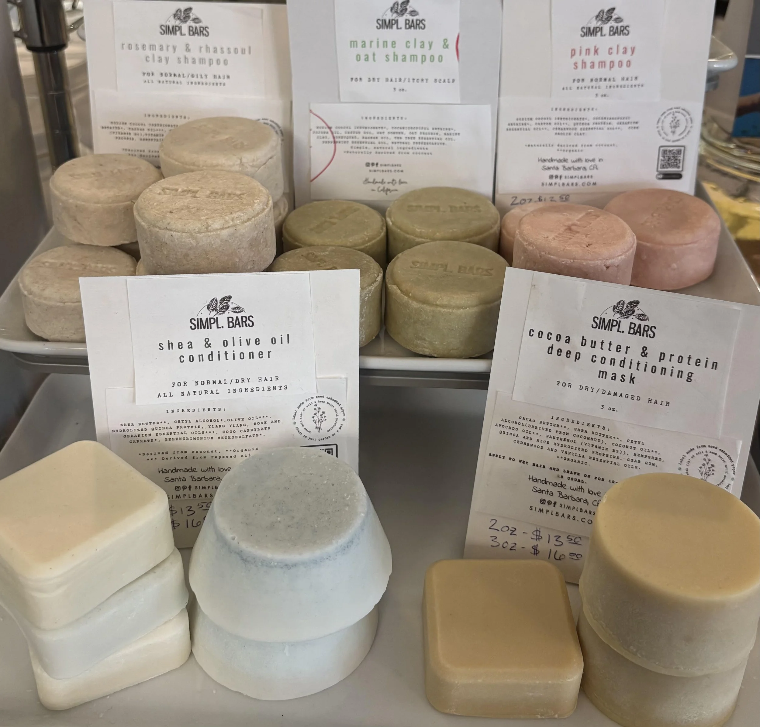 SimplBars Shampoo and Conditioner