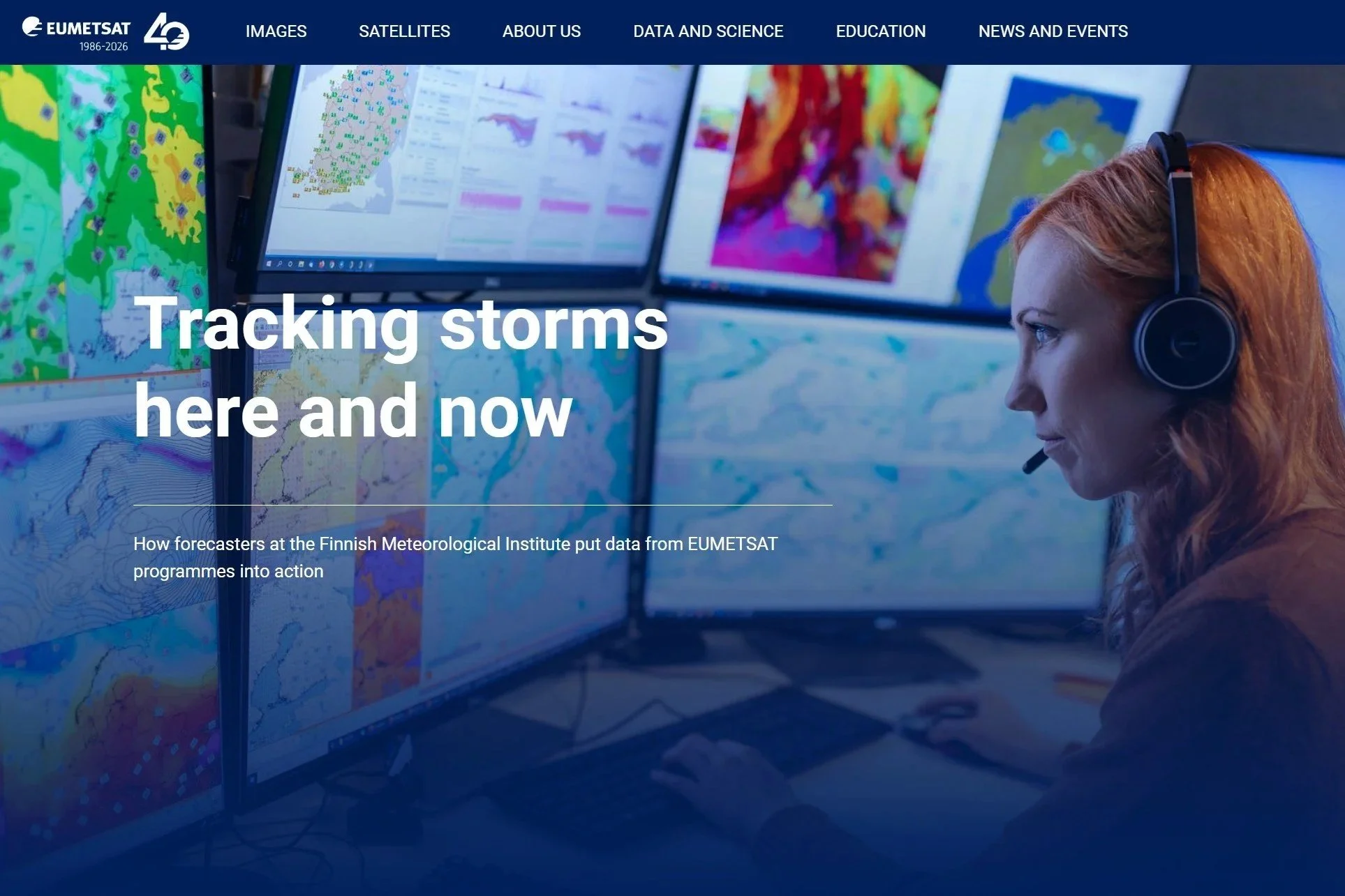A feature on how forecasters use satellite data to monitor storms as they develop. I explored how these products support real‑time awareness and improve predictions of severe weather. The piece shows how next generation observations strengthen foreca