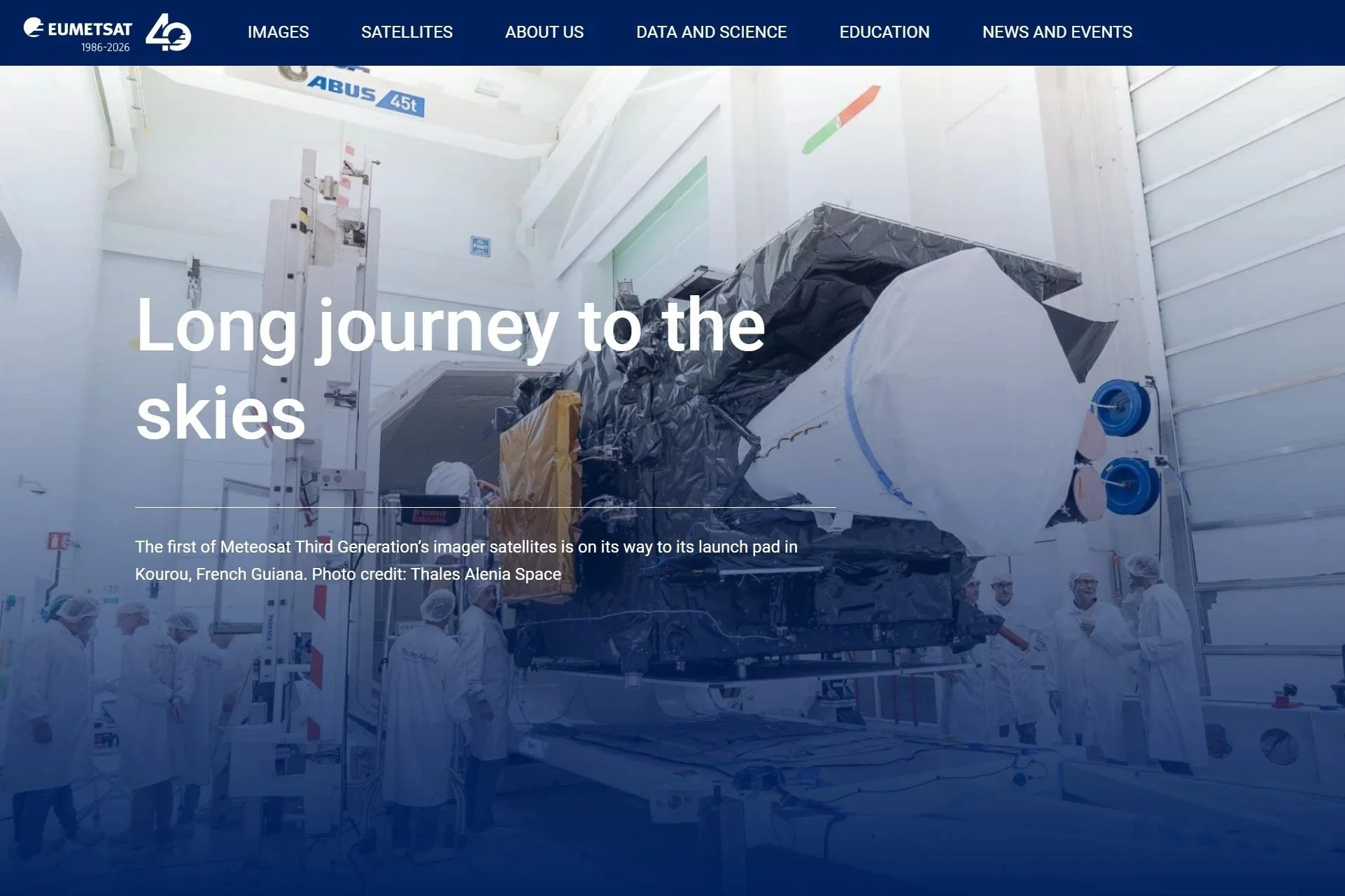 A feature on how satellite data supports the long‑range tracking of storms as they travel across regions. I explored how these observations reveal a storm’s evolution and help forecasters understand its wider impacts. The piece shows how next generat