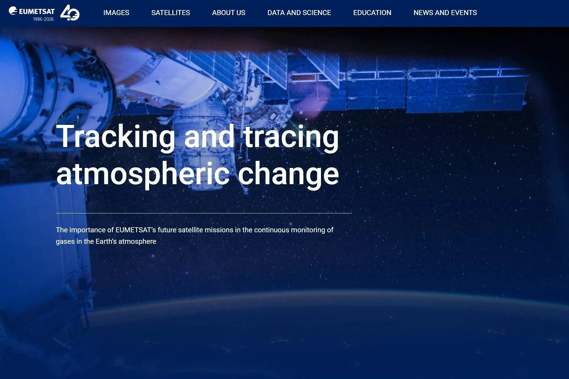 A feature on how satellite data helps scientists track changes in the atmosphere over time. I explored how these observations reveal key signals linked to climate and weather patterns. The piece shows how next generation products strengthen monitorin