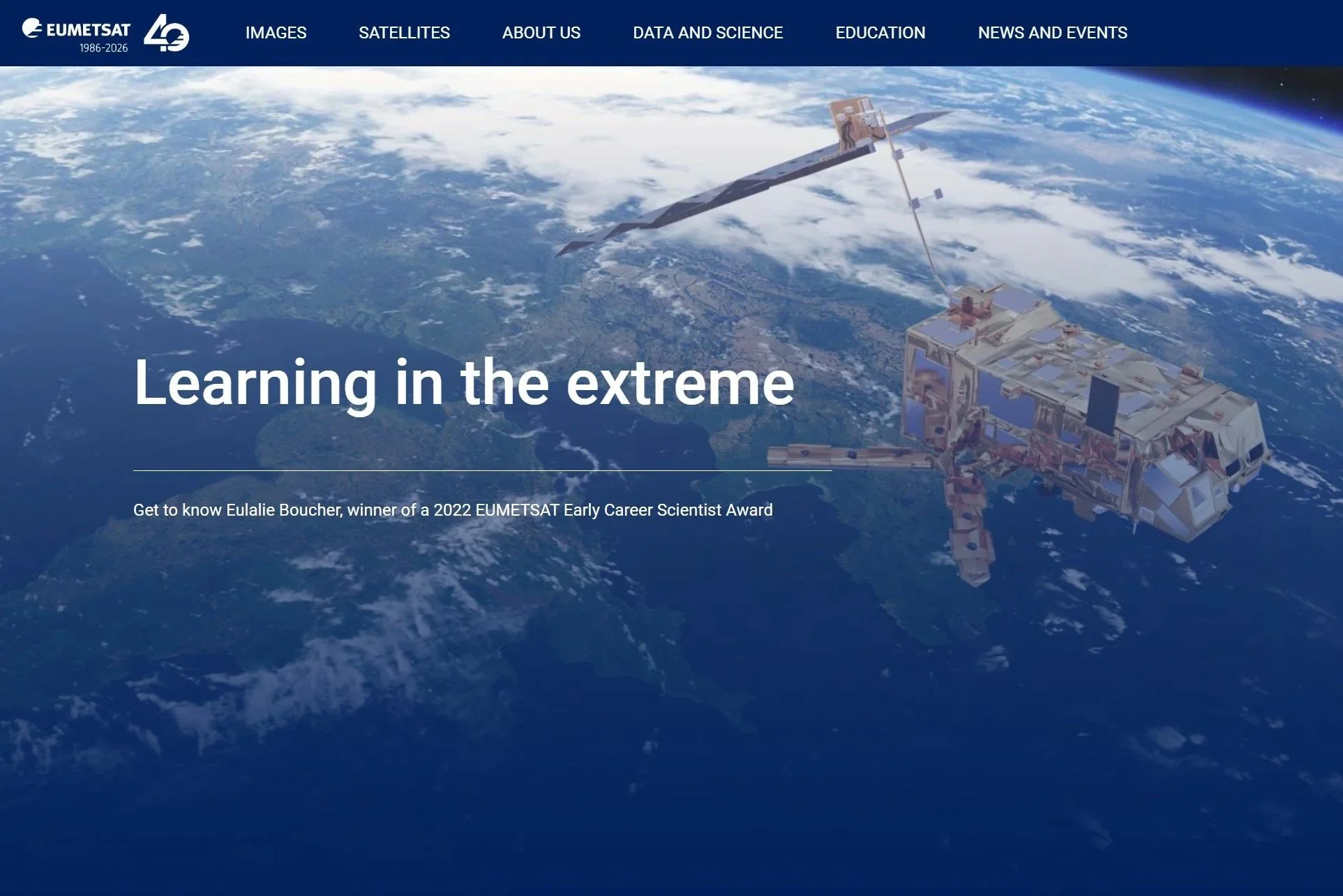 A feature on how scientists study extreme weather events using satellite data and ground observations. I explored how these insights help improve understanding of severe storms and support better forecasting. The piece shows how next generation produ