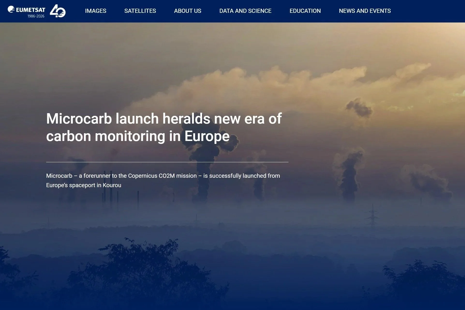 A feature on how the MicroCarb mission will track carbon dioxide sources and sinks with unprecedented precision. I explored how these observations support understanding of the carbon cycle and help assess climate impacts. The piece shows how next gen