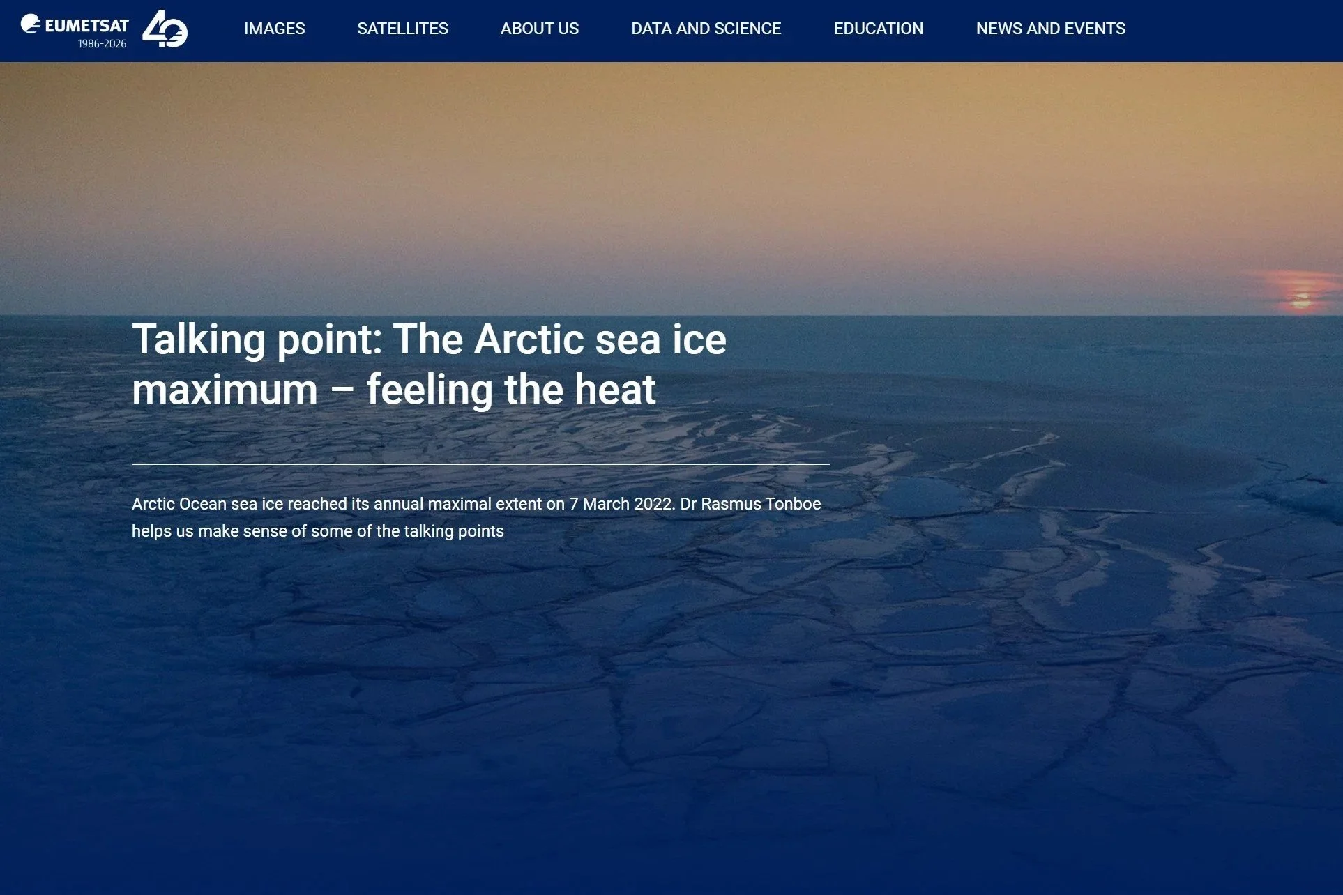 A feature on how satellite data reveals the shrinking Arctic sea‑ice maximum and the forces driving rapid change. I explored how these observations track long‑term trends and support understanding of a warming climate. The piece shows how next genera