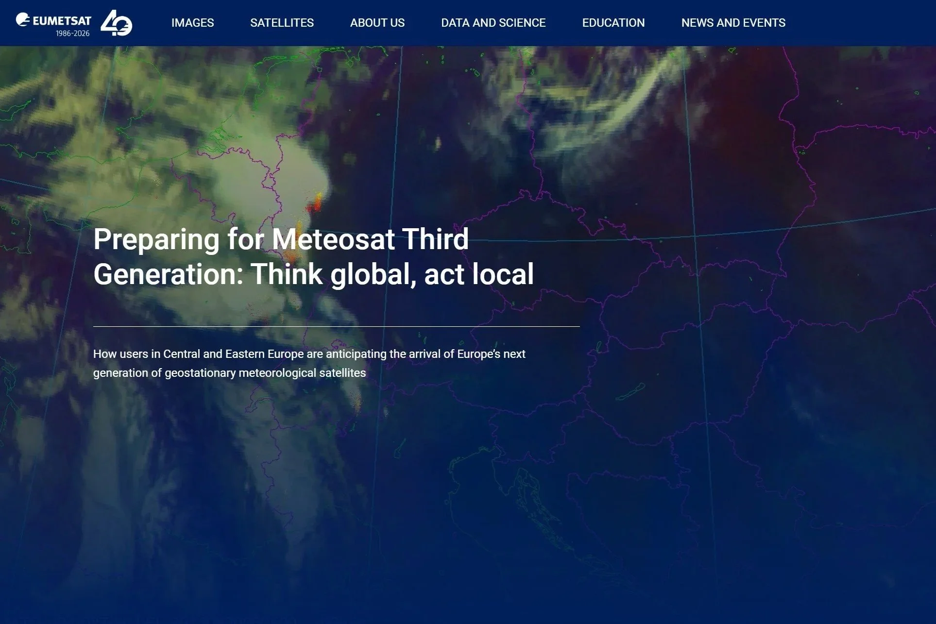 A feature on how satellite data supports local action by revealing environmental change at regional scales. I explored how these observations help communities understand shifting conditions and plan effective responses. The piece shows how next gener
