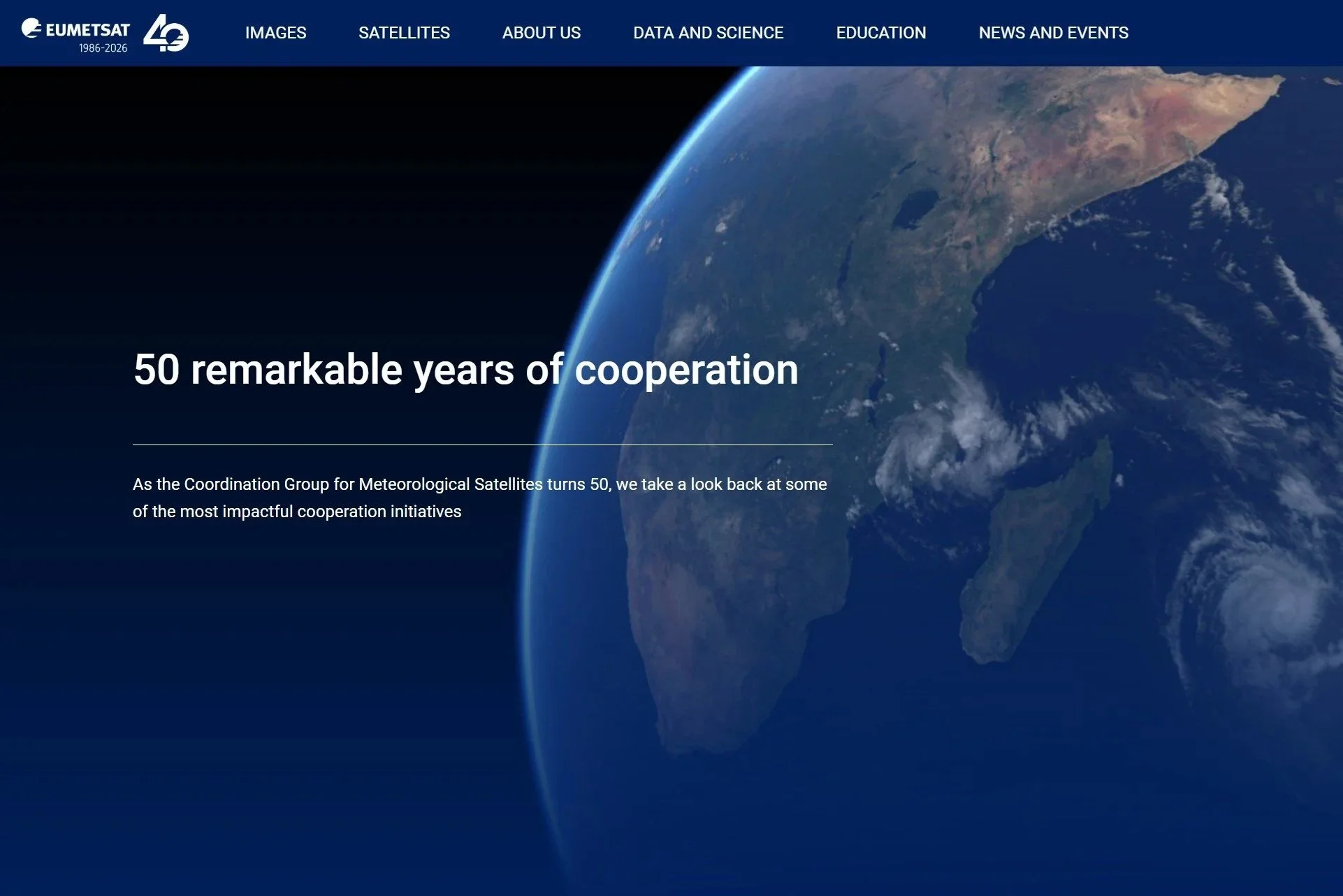 A feature on how five decades of European cooperation in satellite meteorology have strengthened our ability to observe weather, oceans and climate. I explored how shared missions and data services support understanding of environmental change and be