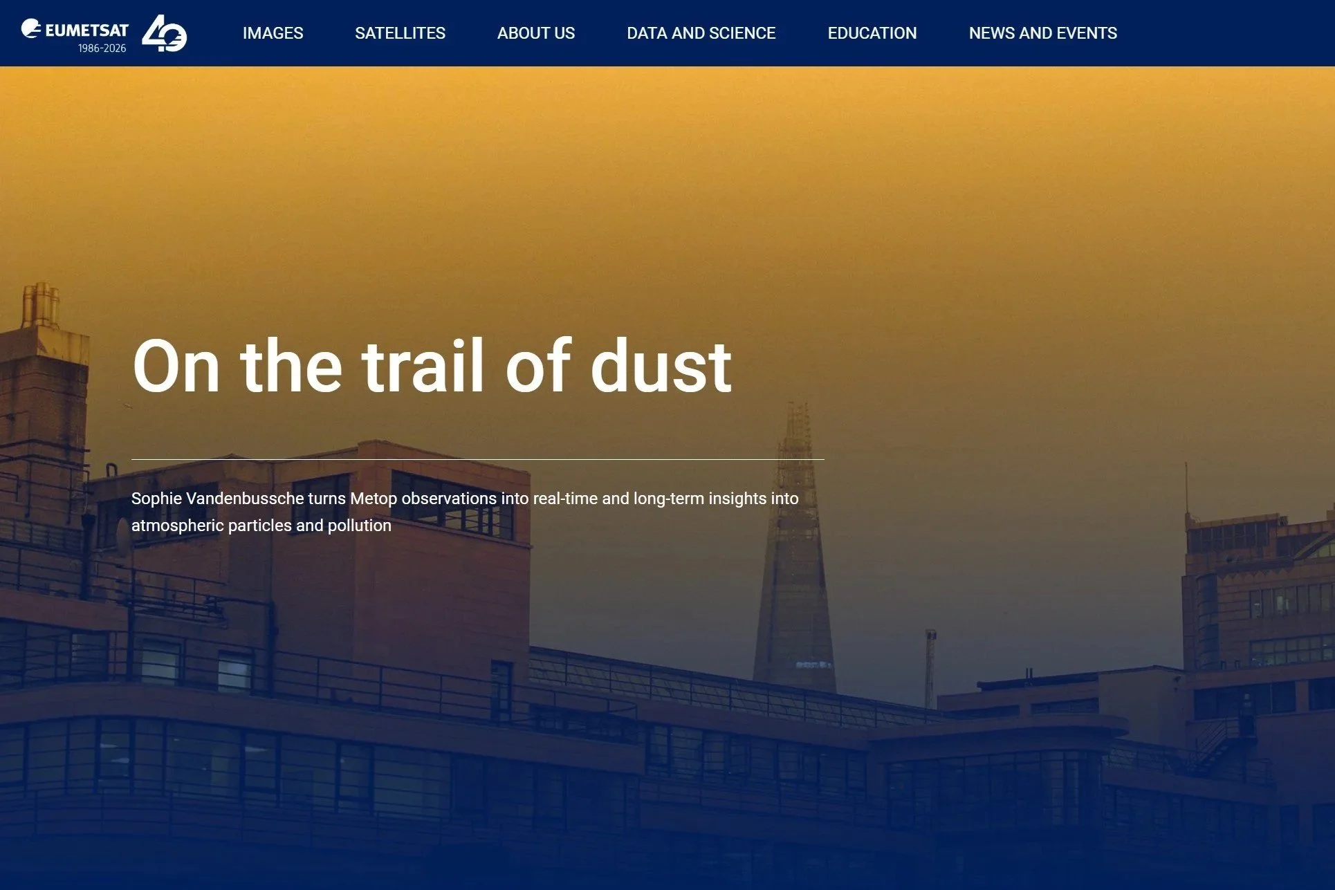 A feature on how satellite observations reveal the movement of Saharan dust and the far‑reaching effects these plumes have on weather, air quality and ecosystems. I explored how these data sets track shifting conditions and support understanding of e